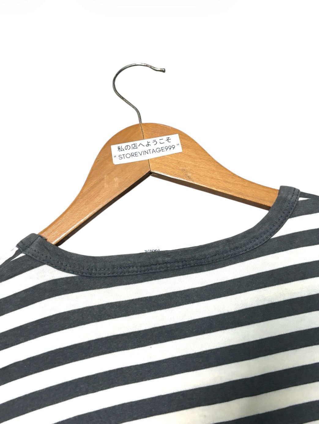 agnes b. VINTAGE AGNES B. STRIPE LONGSLEEVE TEE💥 Size US M / EU 48-50 / 2 - 11 Thumbnail