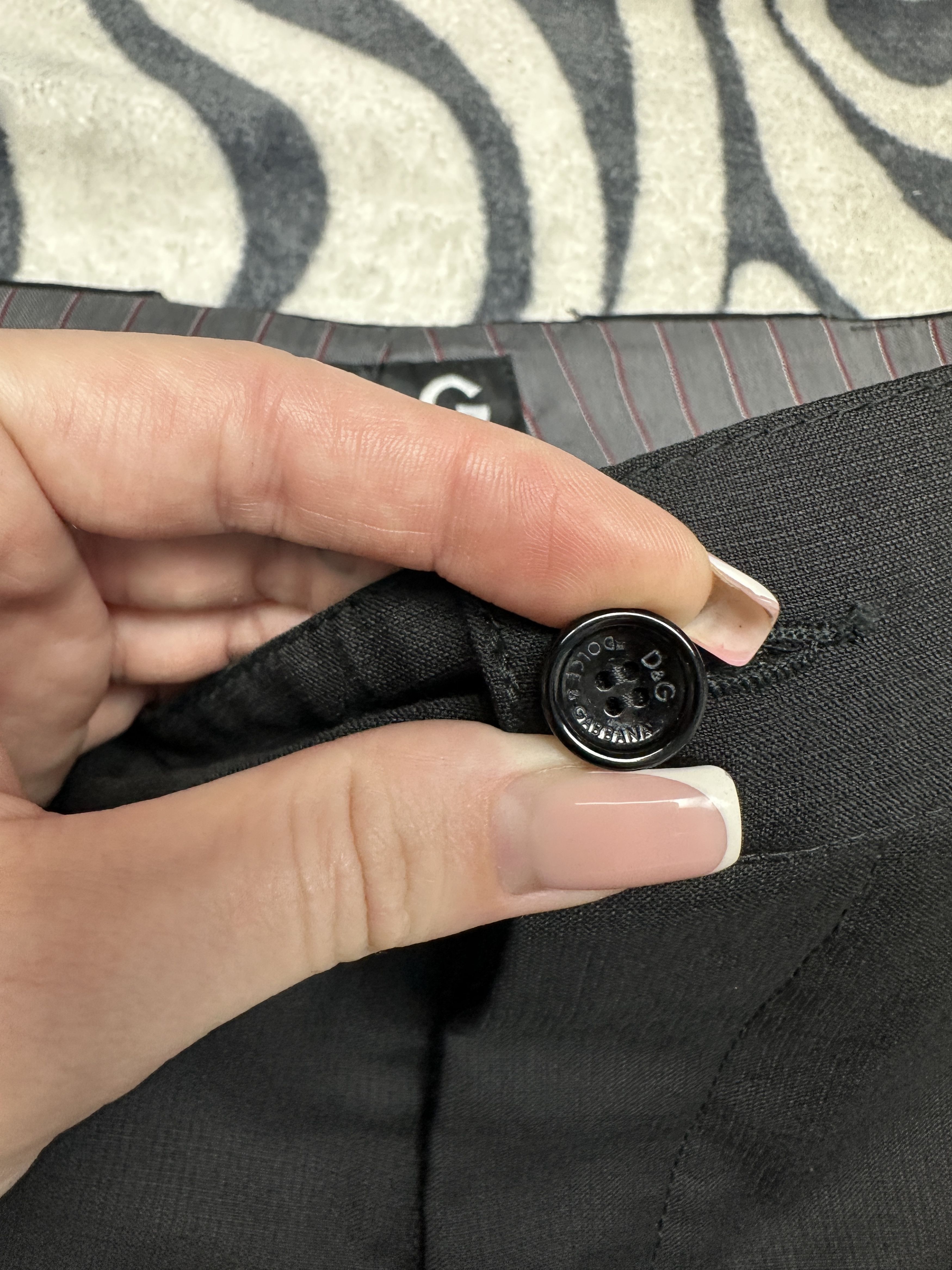 Dolce & Gabbana Dolce & Gabbana Mens Classic Pants Trousers Size US 34 / EU 50 - 6 Thumbnail