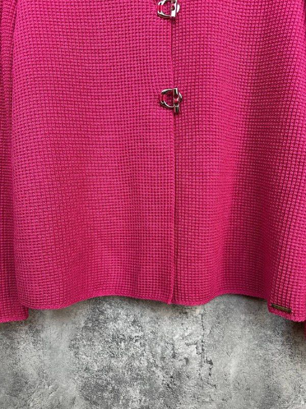 Saint James Saint James France Wool Pure New Wool Waffle Knit Cardigan Size M / US 6-8 / IT 42-44 - 7 Thumbnail
