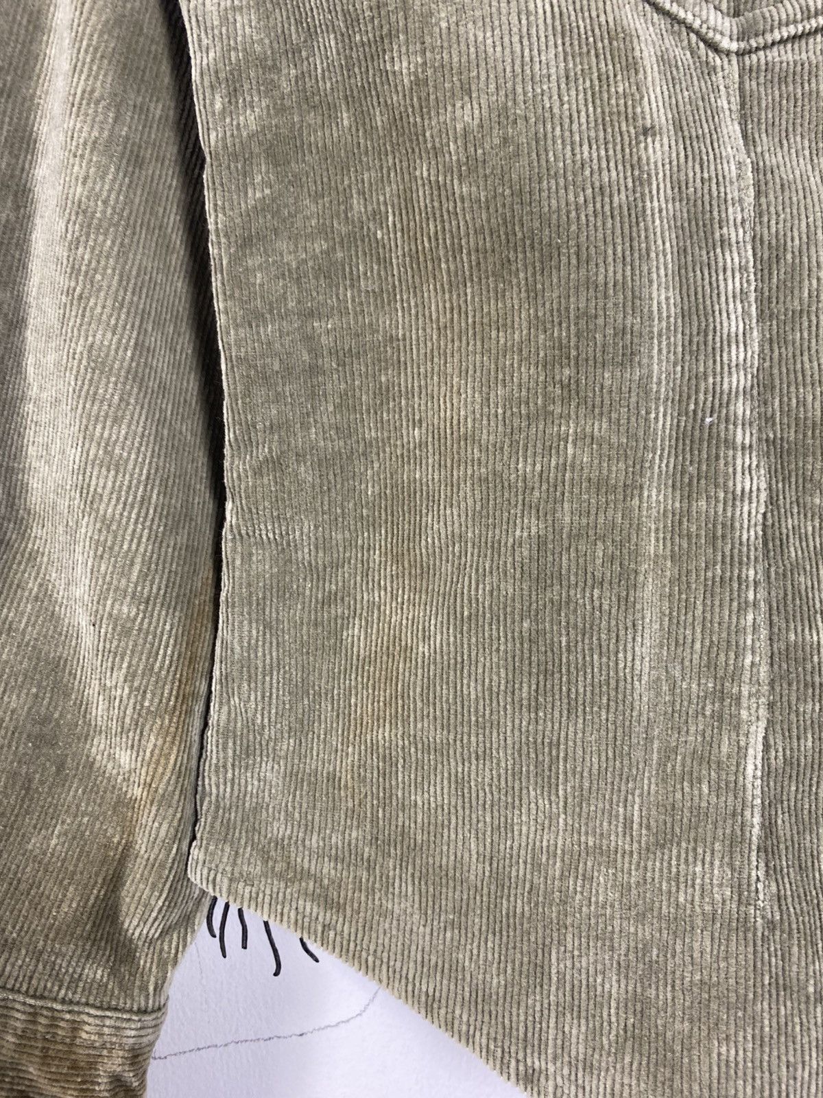 Polo Ralph Lauren Rare Ralph Lauren Button Tap Corduroy Jacket Size S / US 4 / IT 40 - 15 Thumbnail
