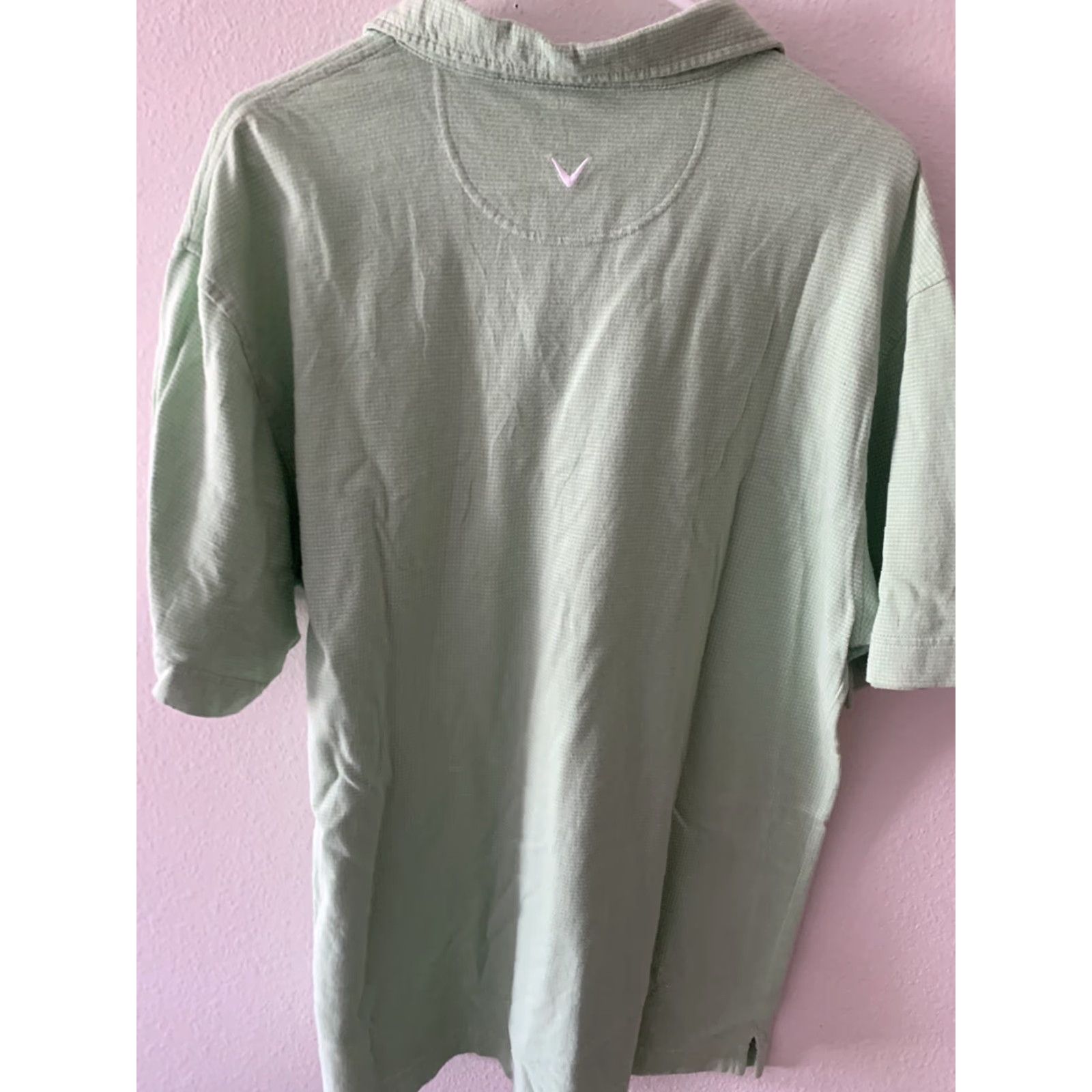 Callaway Callaway Polo Shirt Adult Large Green Golf Short Sleeve Golfer Mens Embroidered Size US L / EU 52-54 / 3 - 4 Thumbnail