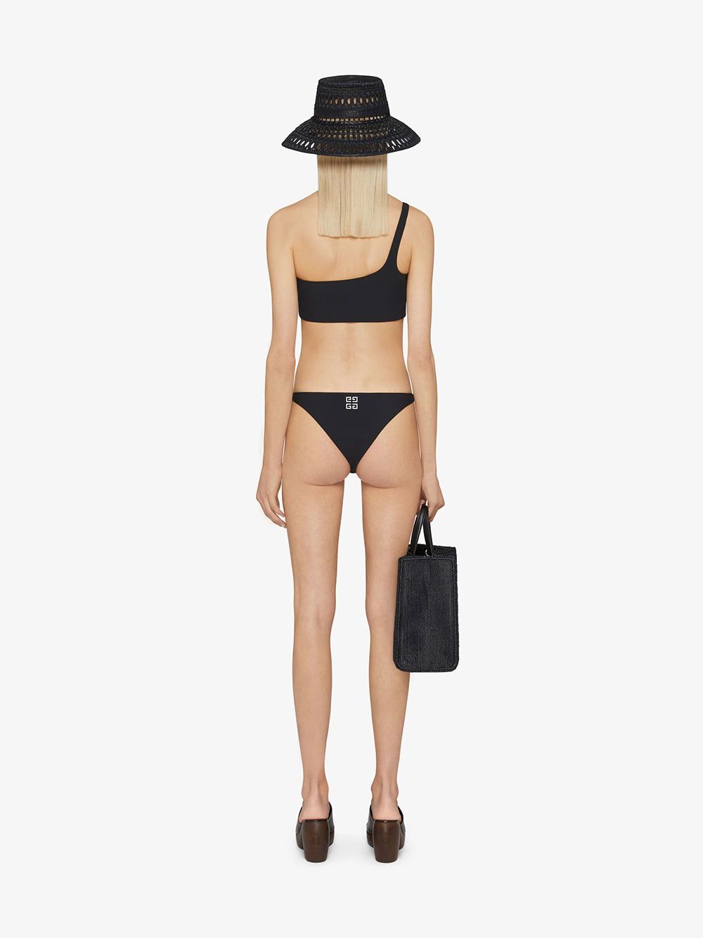 Givenchy o1w1db10825 Size: S / One Shoulder Bikini Bra Black/White Size ONE SIZE - 4 Thumbnail