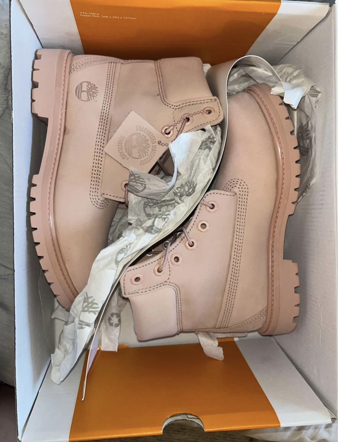 Timberland timberland premium 6 in lace waterproof light pink nubuck Size US 6.5 / IT 36.5 - 1 Thumbnail