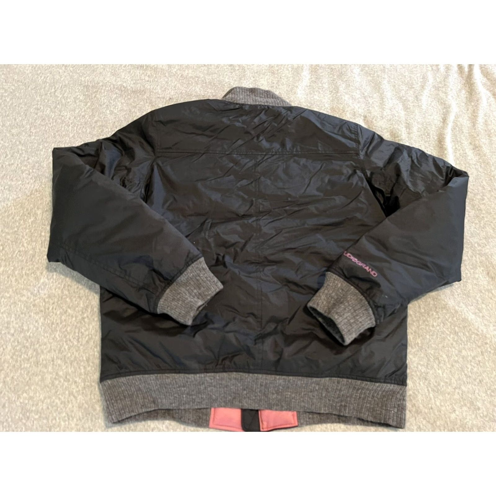 Cole Haan Cole Haan Jacket Womens Small Zip Down Black Nylon Goose Down Feather Mountain Hard Wear Goose Down Feather Black Jacket Womens Small Size S / US 4 / IT 40 - 8 Thumbnail