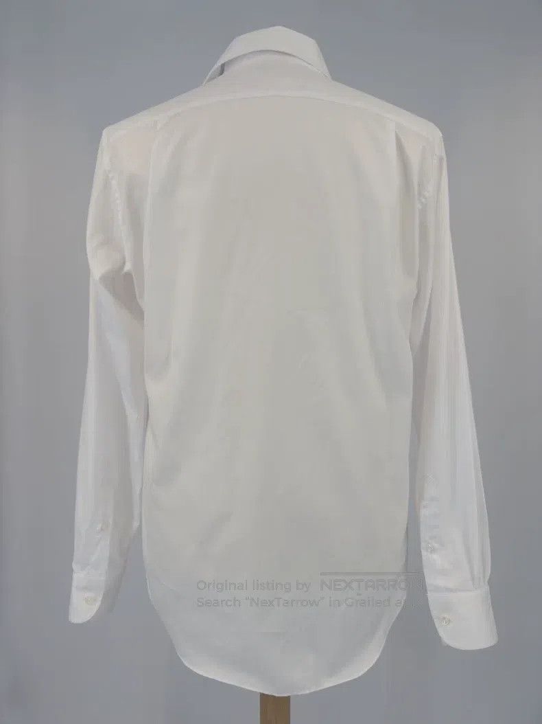 Loro Piana LORO PIANA Classic white shirt Size US M / EU 48-50 / 2 - 2 Thumbnail