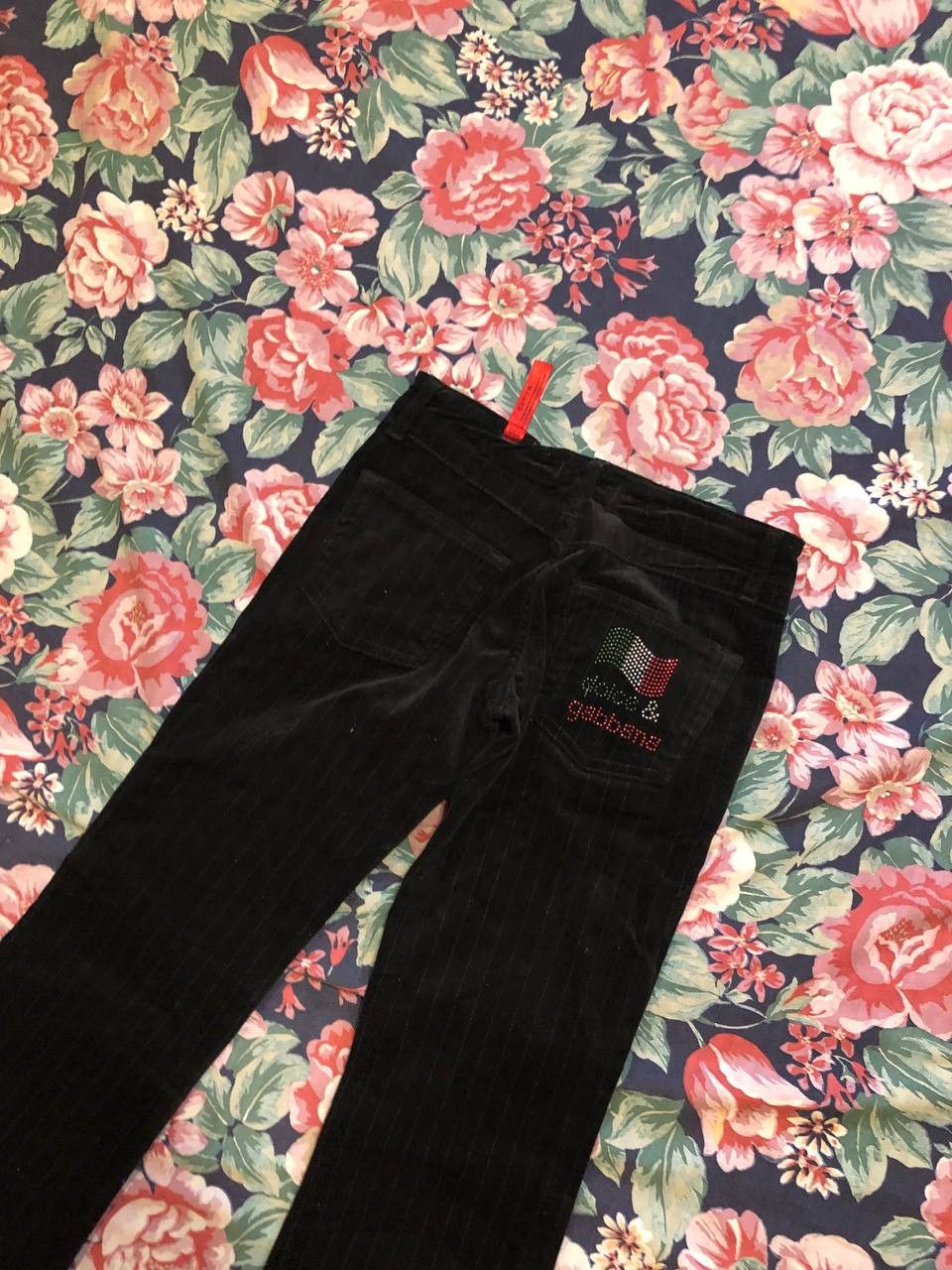 Dolce & Gabbana Black Pants luxury Dolce&Gabbana Y2K logo Vintage Size 27" / US 4 / IT 40 - 18 Thumbnail