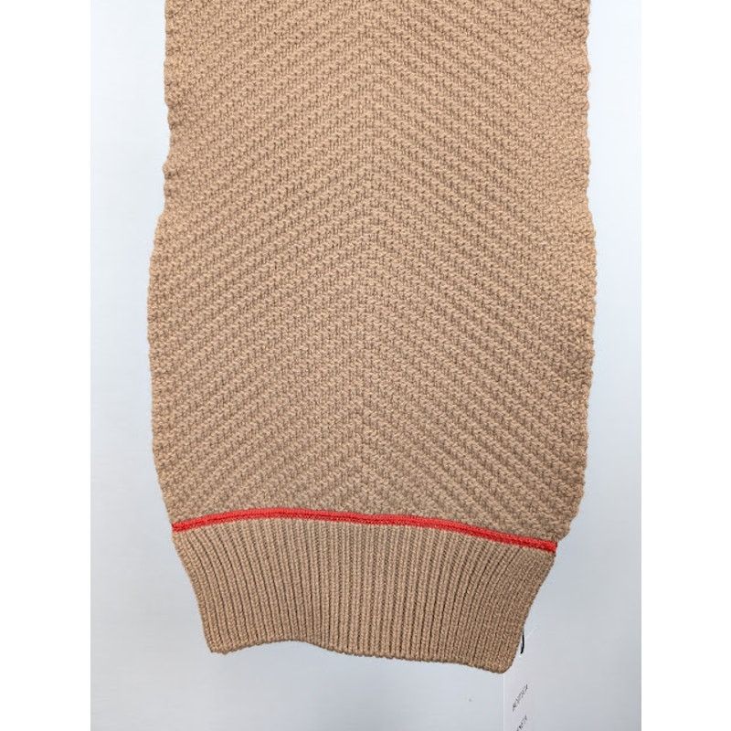 Bottega Veneta o1rshd1 Size: OS / Overlock Wool Cashmere Scarf in Camel Size ONE SIZE - 8 Thumbnail