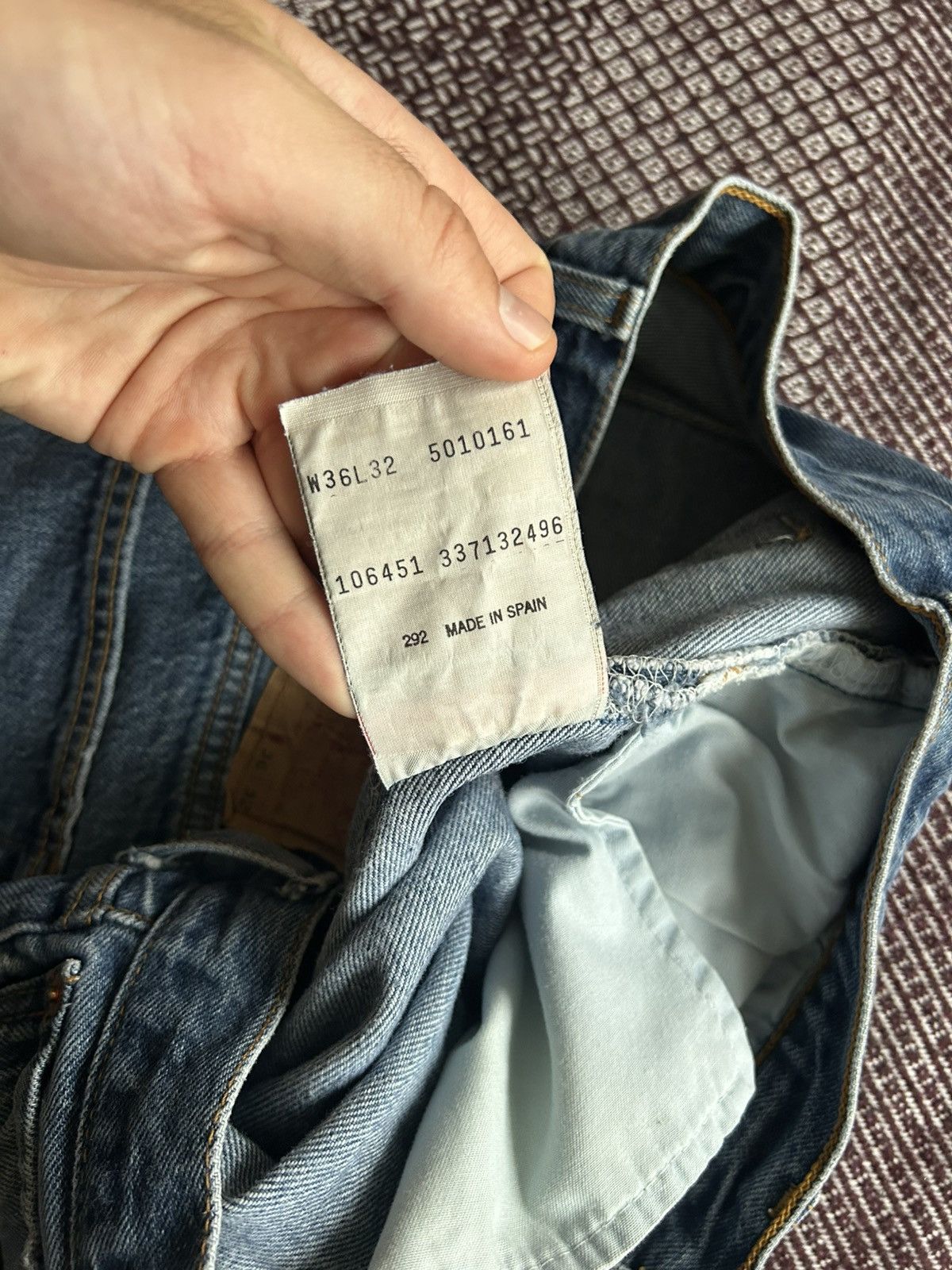 Levi's Vintage Levis 501 USA Denim Jeans Washed Streetwear W36 L32 Size US 36 / EU 52 - 10 Thumbnail