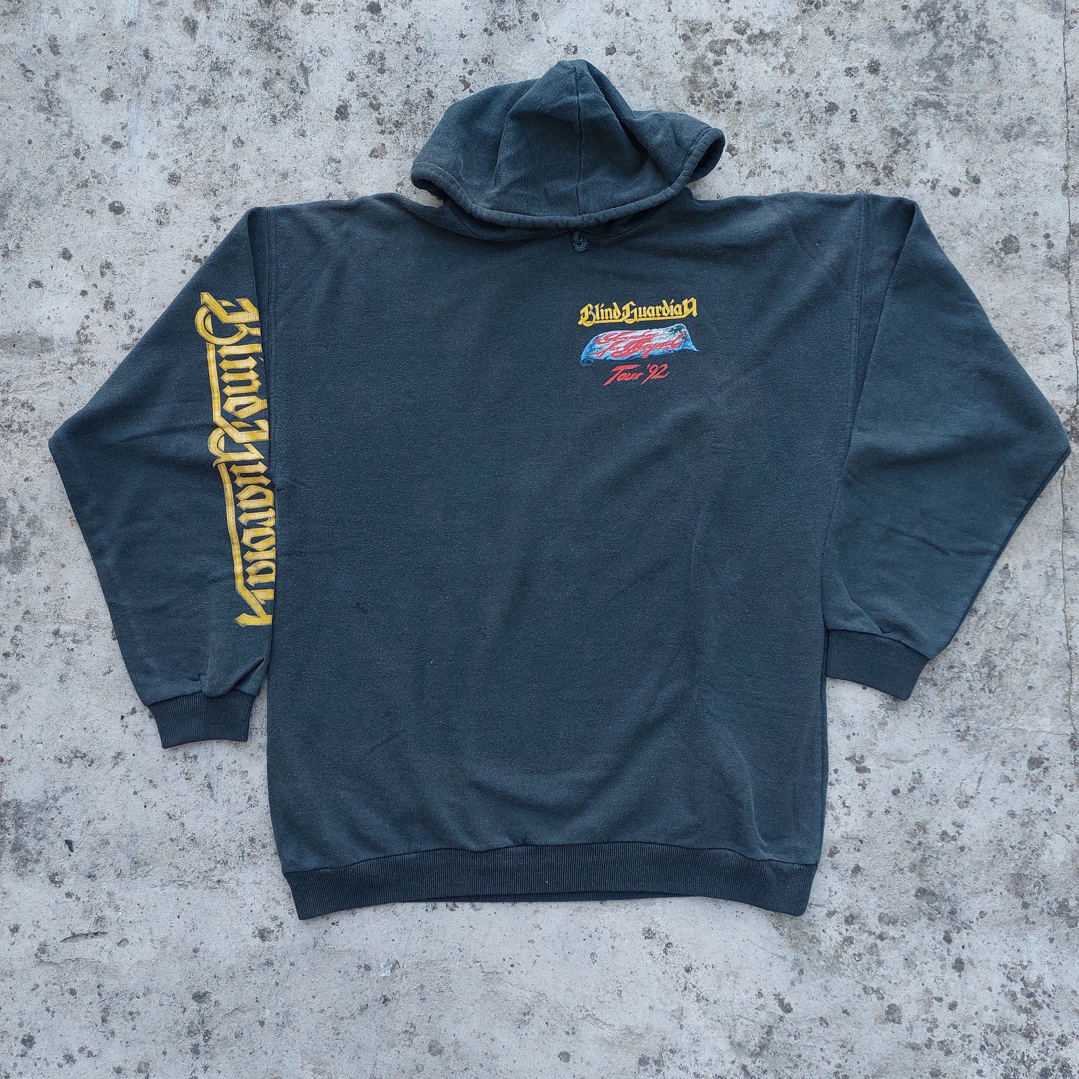 Band Tees × Vintage blind guardian 1992 tour vintage band hoodie metal shirt Size US M / EU 48-50 / 2 - 2 Thumbnail