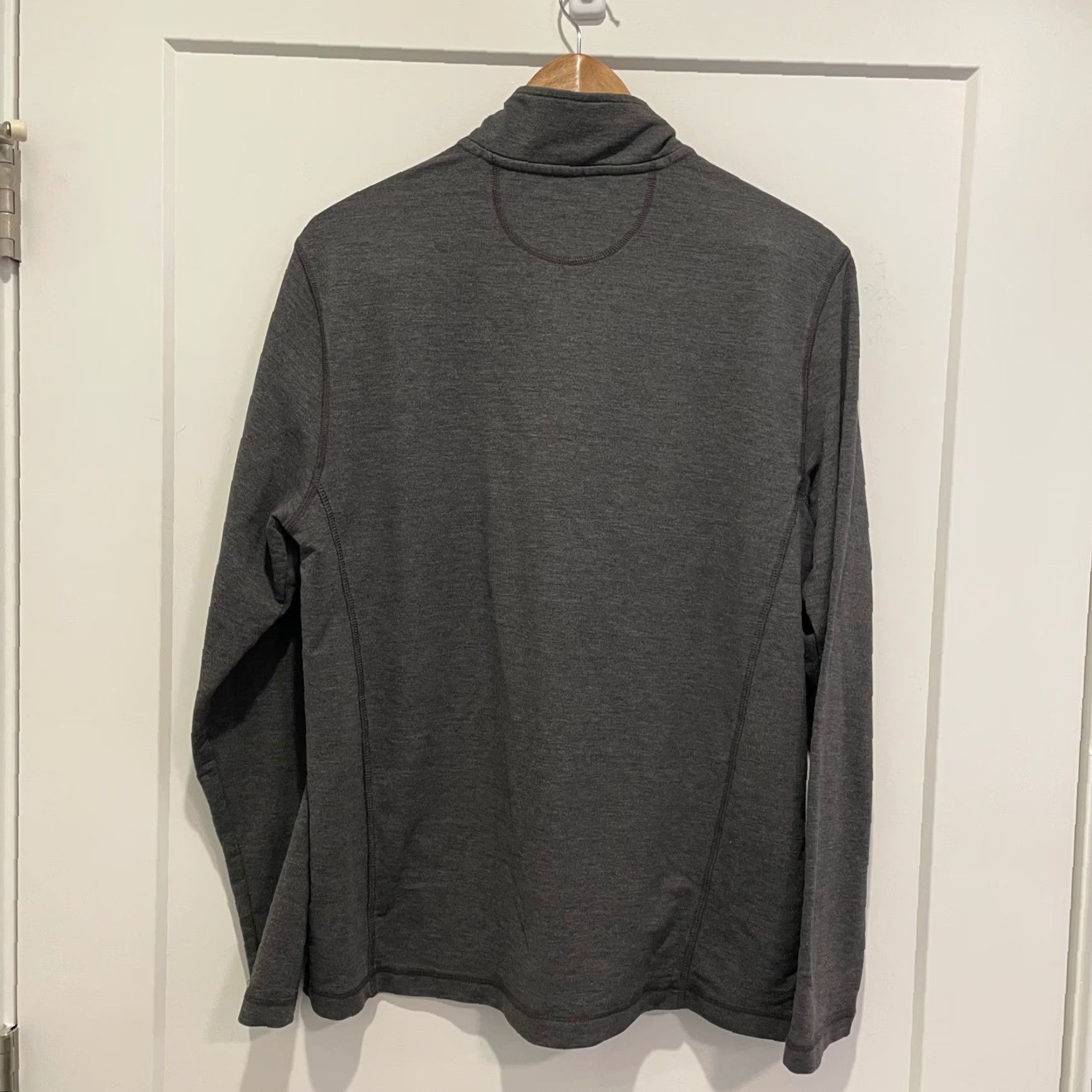 Orvis Orvis Mens Medium Gray Quarter Zip Pullover Sweater Classic Collection Heathered Size US M / EU 48-50 / 2 - 2 Thumbnail