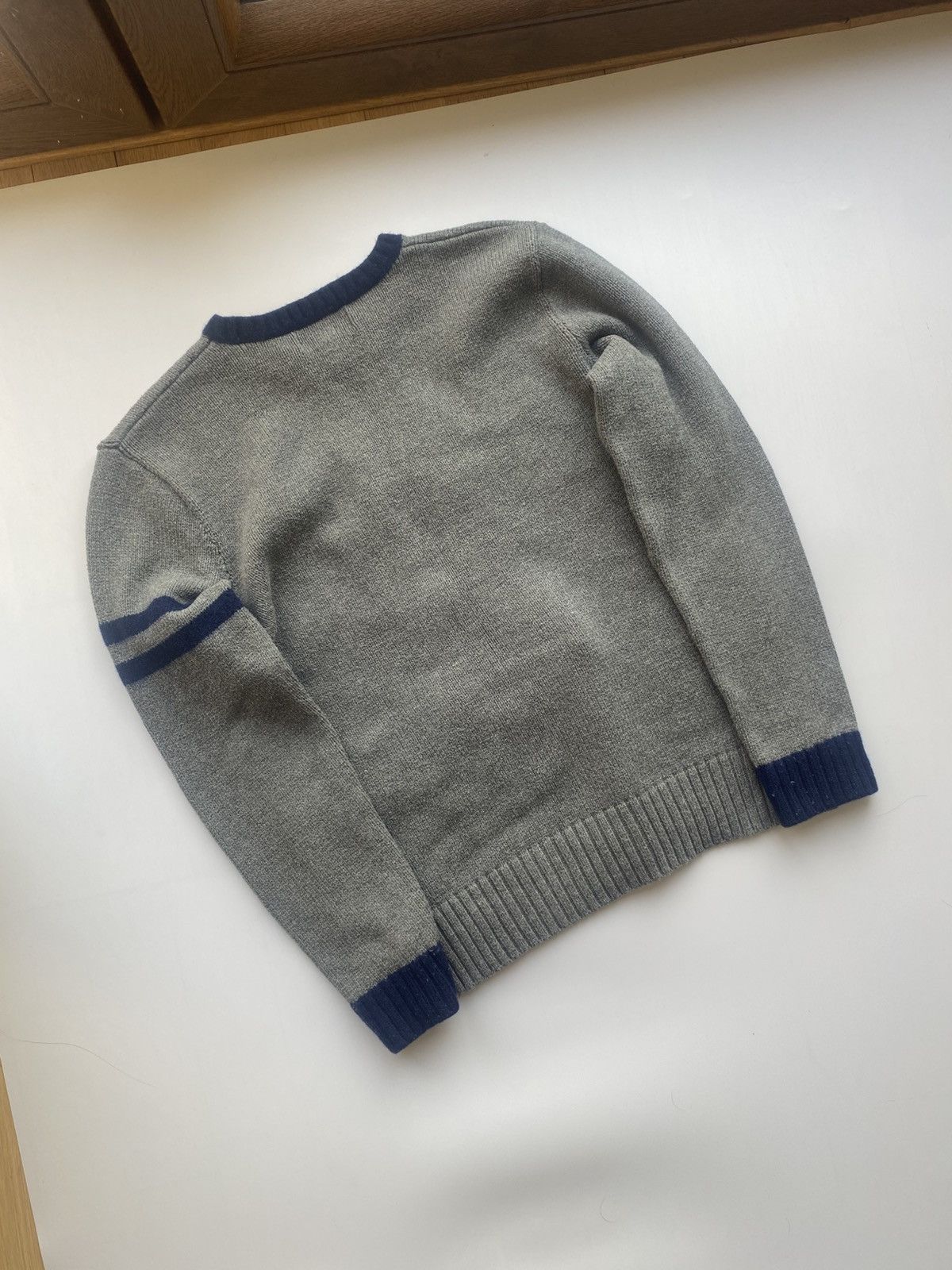 Polo Ralph Lauren × Ralph Lauren Polo bear sweater XS/S grey knit wear wool Size US XS / EU 42 / 0 - 6 Thumbnail