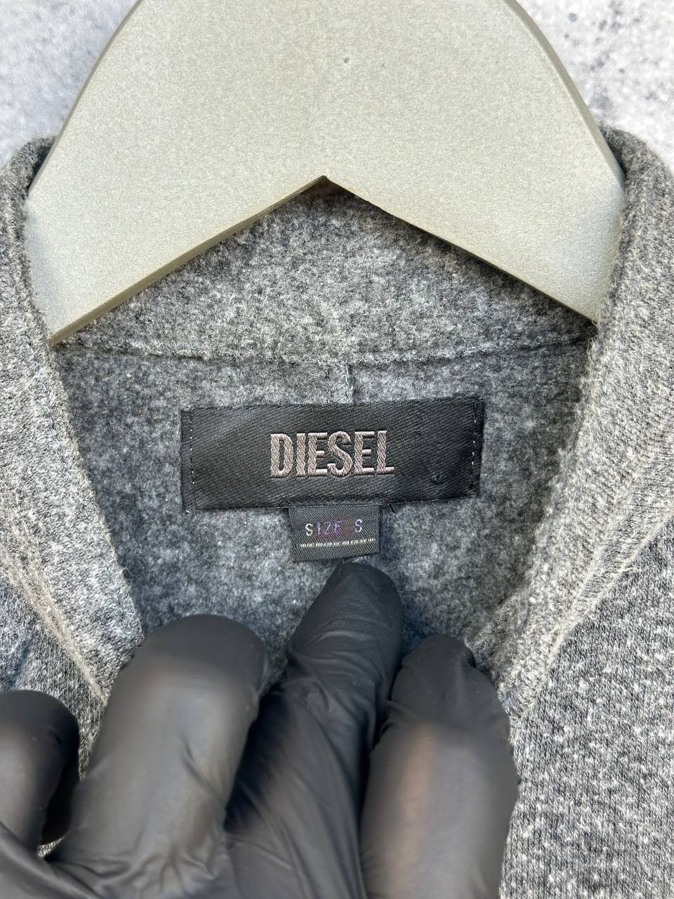 Diesel Diesel Wool Blend Avant-Garde Zip Jacket Cinch Straps Slim Size S / US 4 / IT 40 - 11 Thumbnail