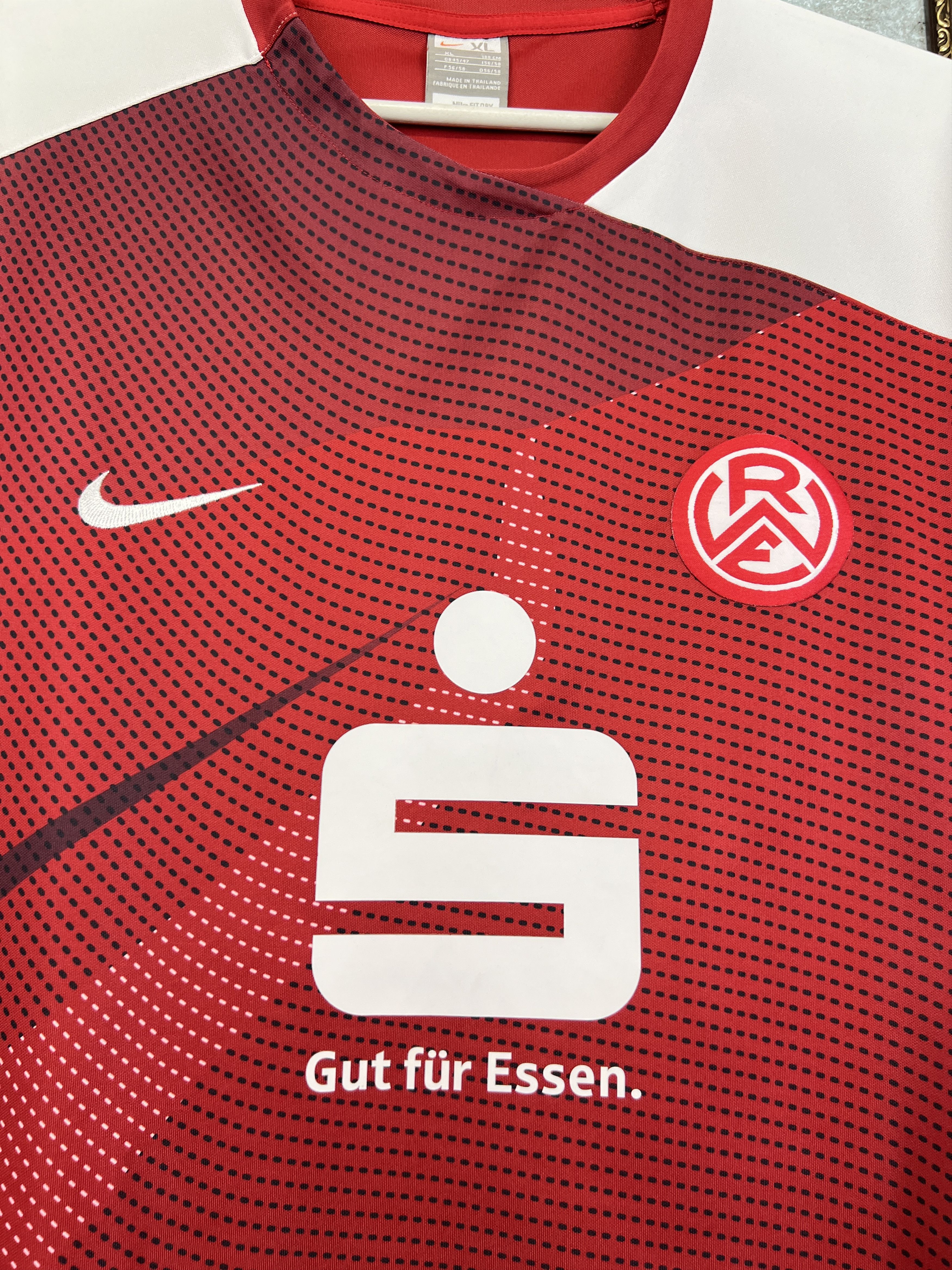 Nike Rot-Weiss Essen Home Football Shirt Soccer Jersey Trikot Size US XL / EU 56 / 4 - 3 Thumbnail
