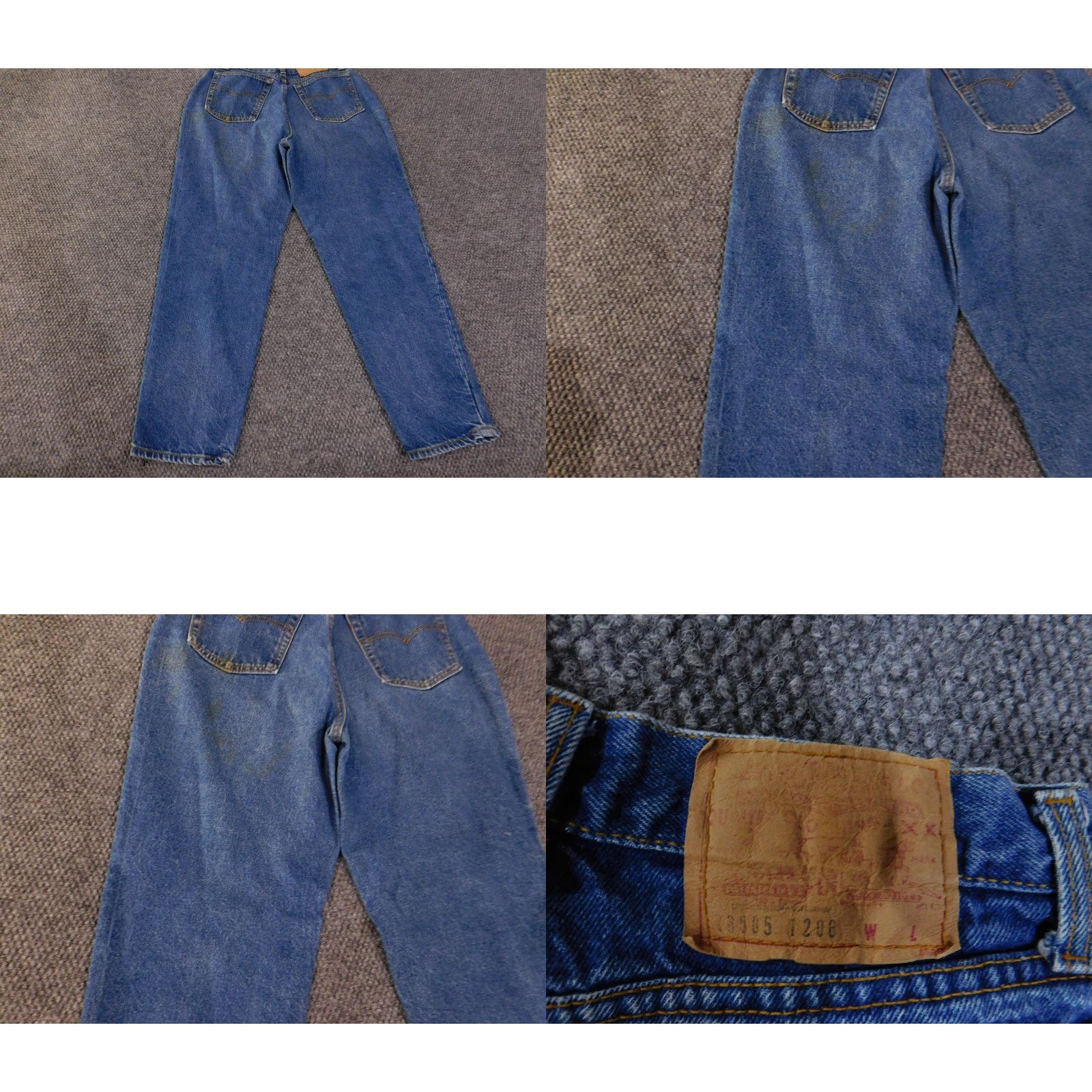 Levi's VINTAGE Levi's Jeans Womens 14 Blue High Rise Tapered Made in USA 16505-0214 90s Size 36" / US 14 / IT 50 - 8 Thumbnail
