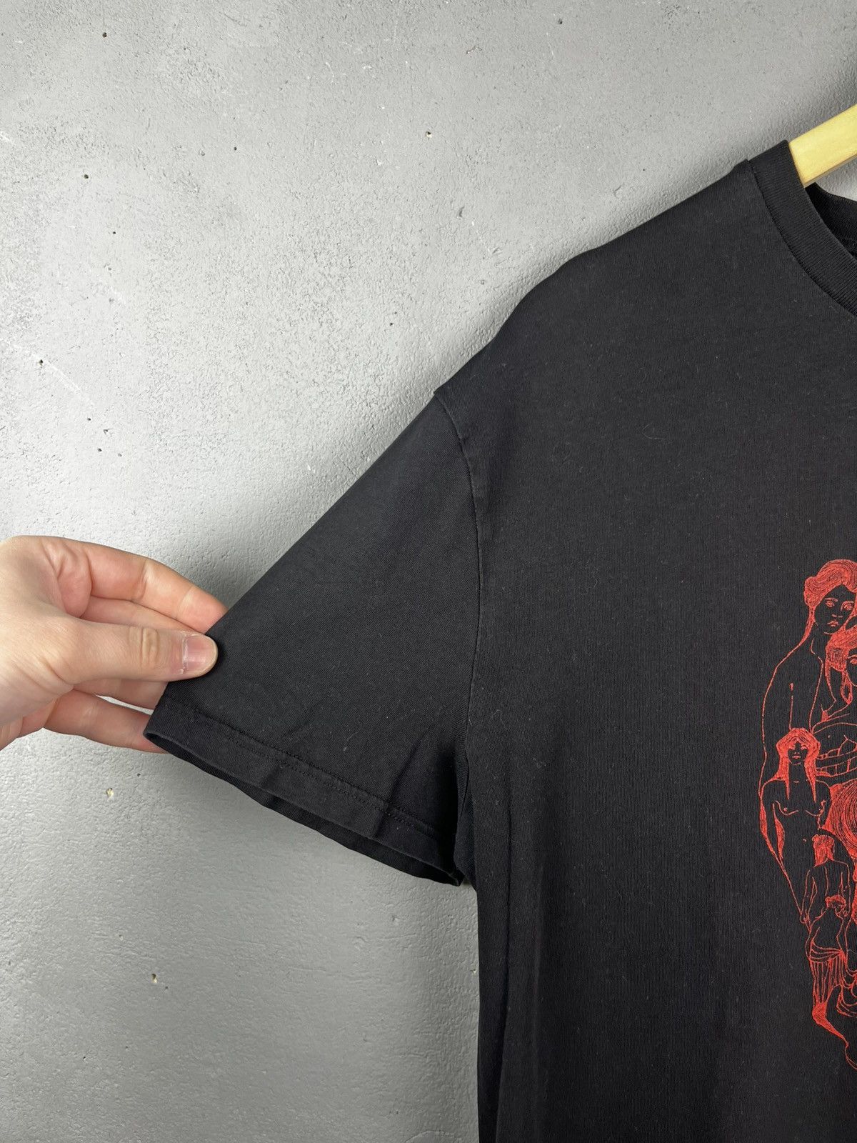 Alexander McQueen ALEXANDER MCQUEEN Black Ivy Skull T-Shirt Size US XL / EU 56 / 4 - 8 Thumbnail