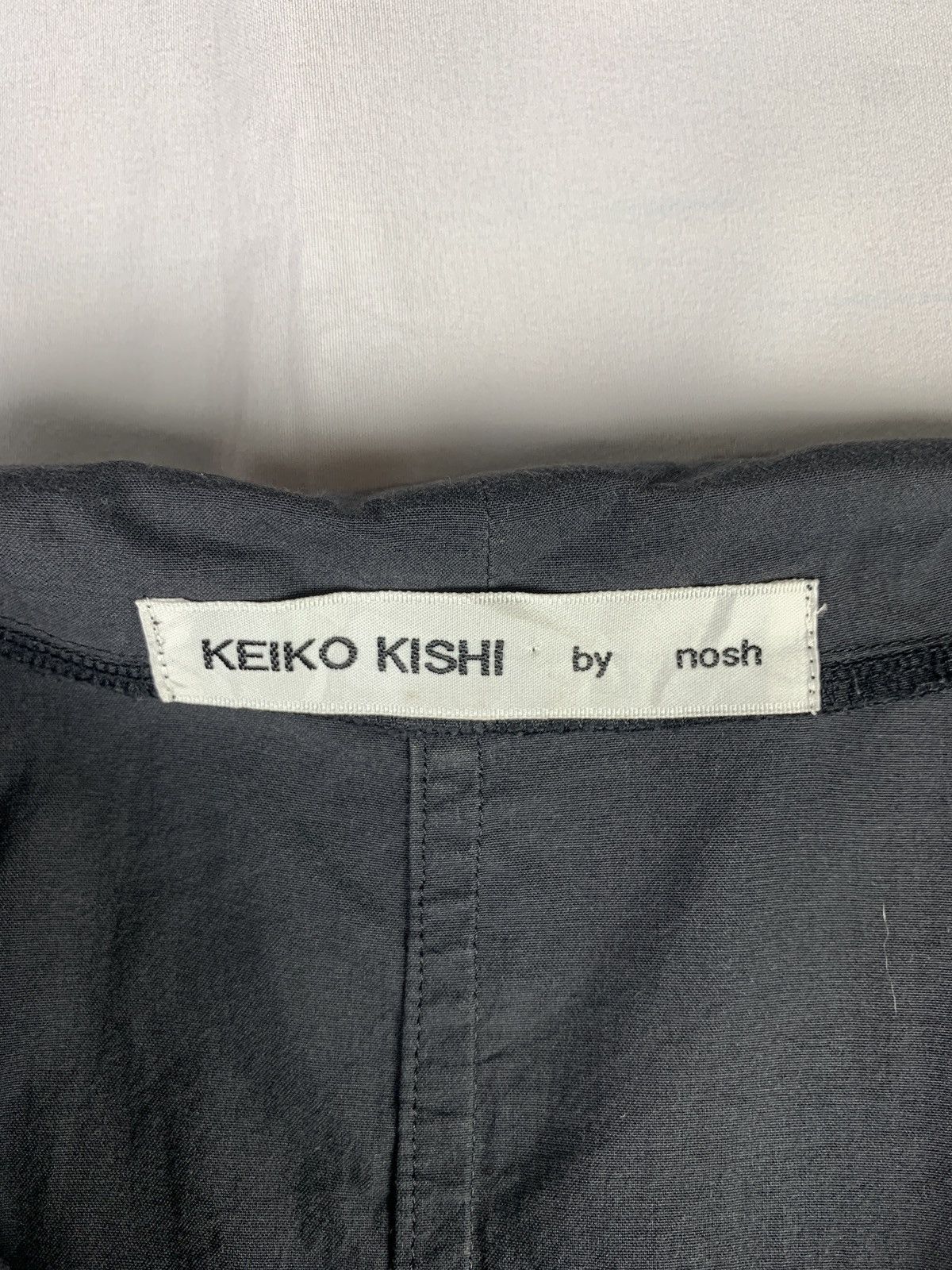Japanese Brand 2000s KEIKO KISHI by nosh Designer Japan Collar Goth Dress Size M / US 6-8 / IT 42-44 - 12 Thumbnail