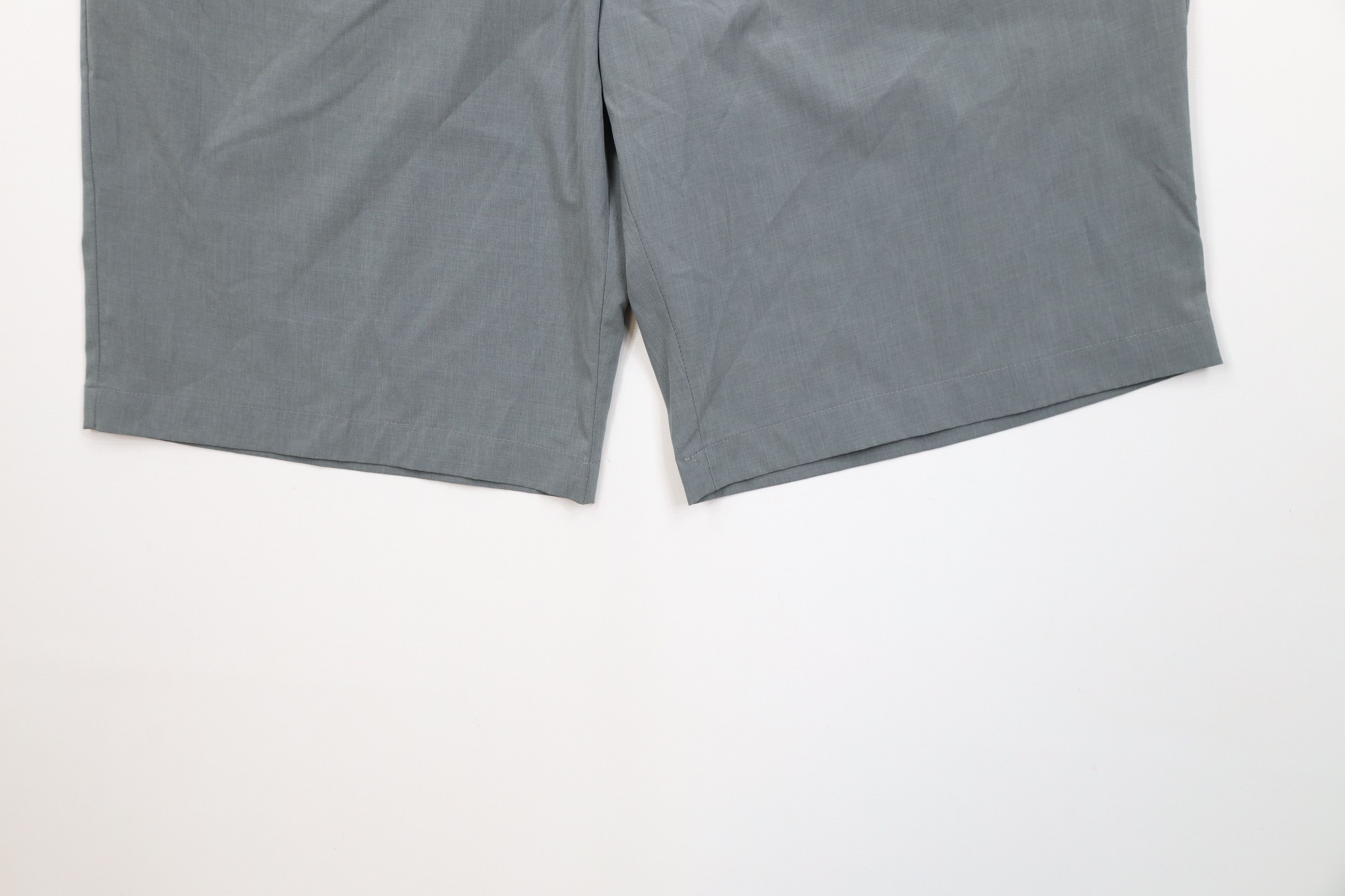 Adidas Adidas Golf Striped Stretching Golfing Chino Shorts Gray Size US 35 - 4 Thumbnail