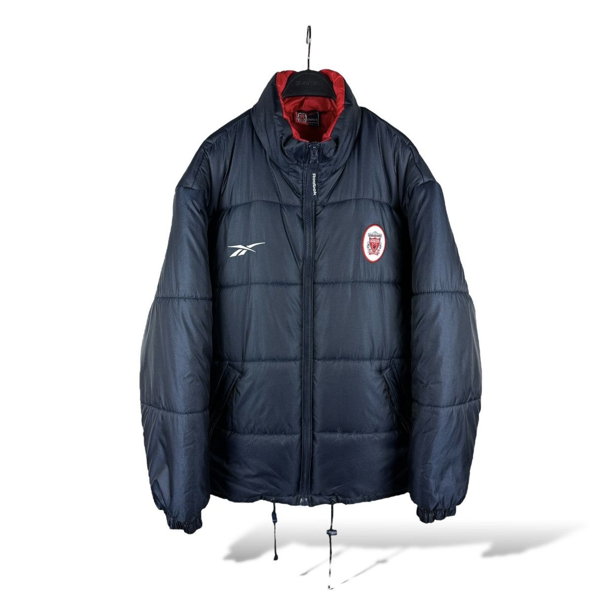 Reebok Vintage Reebok Liverpool F.C Soccer Puffer Jacket Winter Size US XL / EU 56 / 4 - 1 Thumbnail