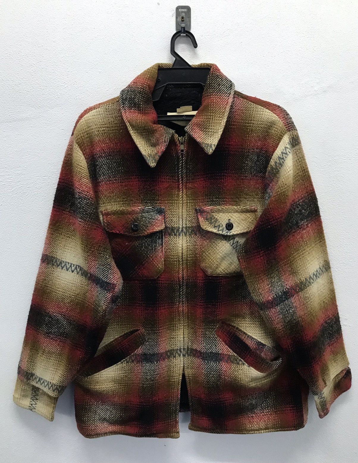 Vintage Vintage Melton Made In Usa Jacket Size US M / EU 48-50 / 2 - 1 Thumbnail