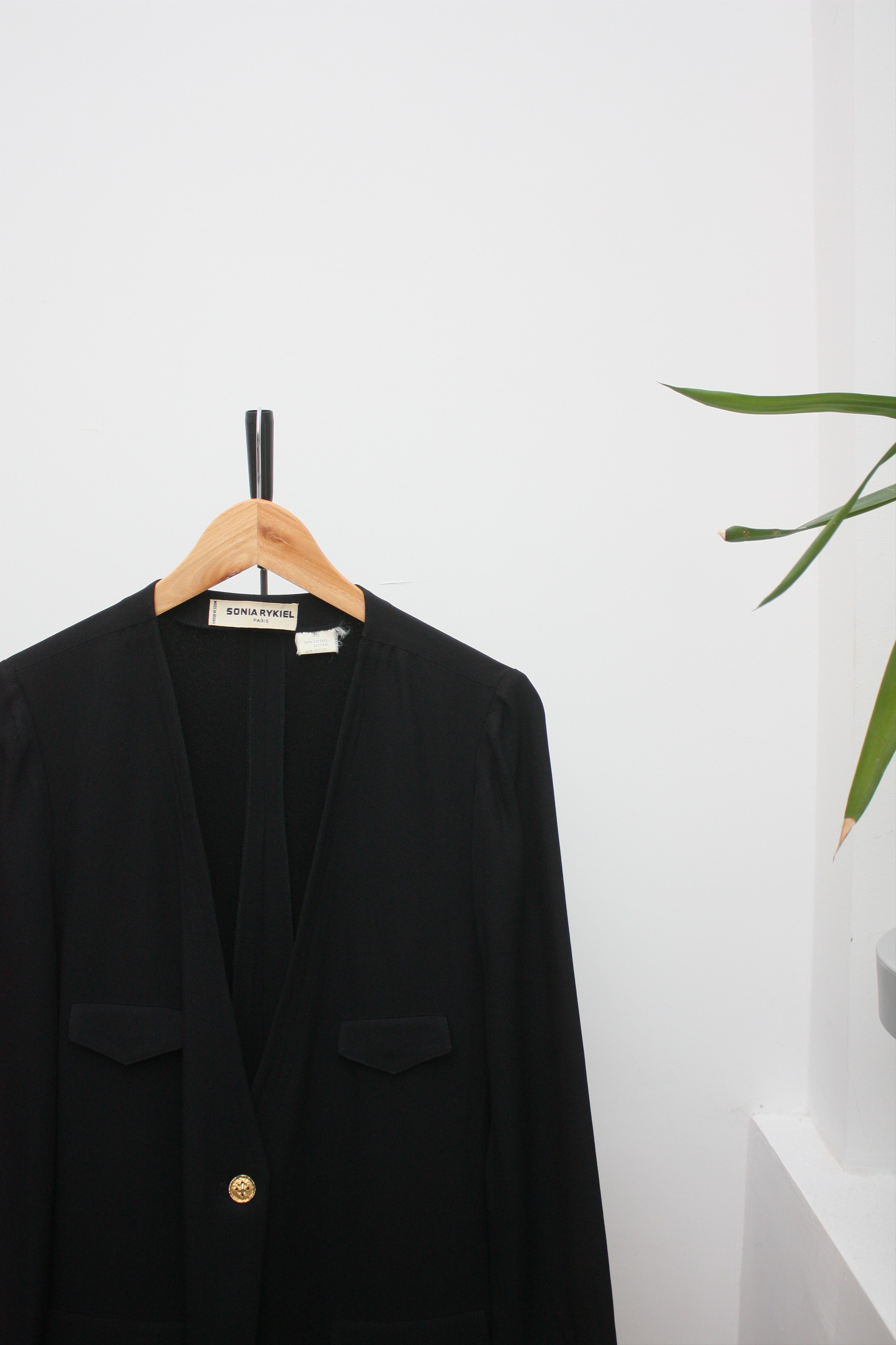 Sonia Rykiel Sonia Rykiel Vintage Lightweight Blazer 36 Made In France Size XS / US 0-2 / IT 36-38 - 1 Thumbnail