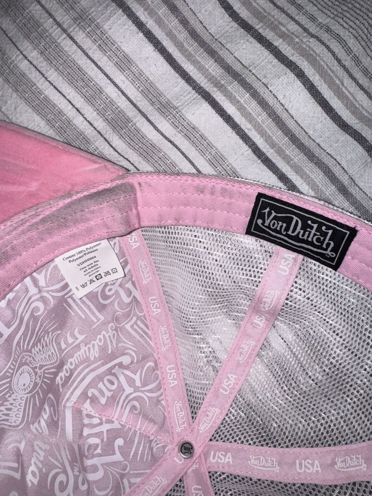 Von Dutch VON DUTCH Pink suede Size ONE SIZE - 4 Thumbnail