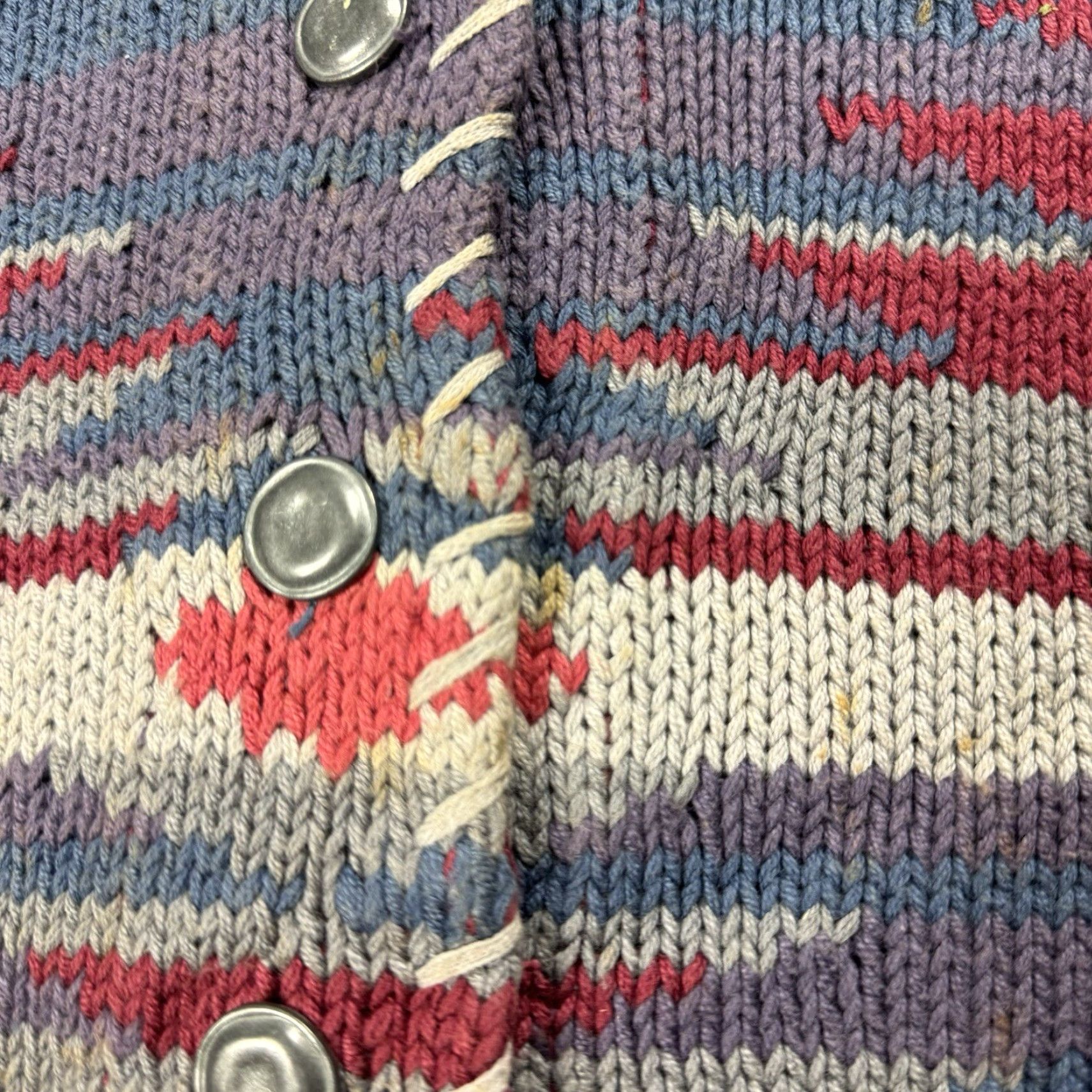 Eddie Bauer VTG Eddie Bauer Cotton Aztec Southwestern Vest Shirt Women L Multicolor 90s Navajo Themes Button Sleeveless Regular Fit Size L / US 10 / IT 46 - 3 Thumbnail