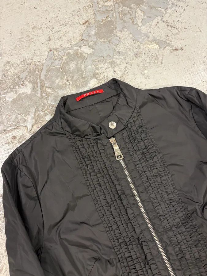 Prada SS2008 Prada Black Wrapped Multi Zips Nylon Jacket Size S / US 4 / IT 40 - 5 Thumbnail