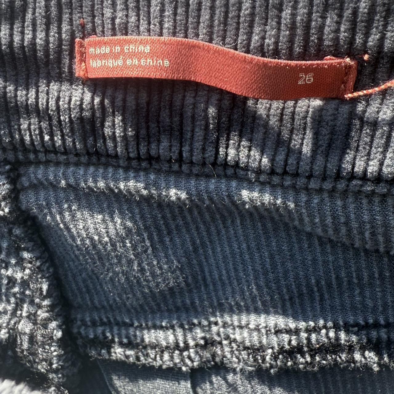 Anthropologie Anthropologie Pilcro Gray Grey Corduroy Pants Bootcut Flare Size 26" / US 2 / IT 38 - 7 Thumbnail