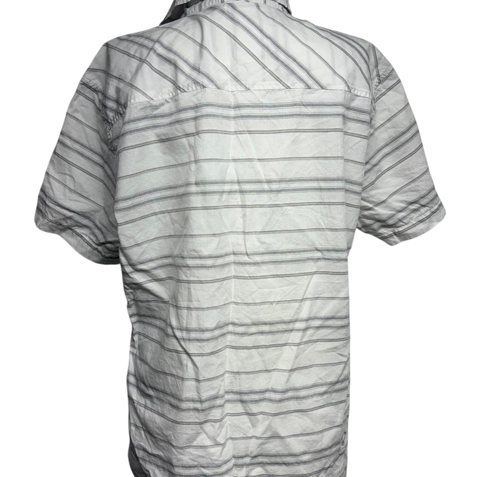 Aeropostale White and grey striped aeropostale Size US M / EU 48-50 / 2 - 2 Thumbnail