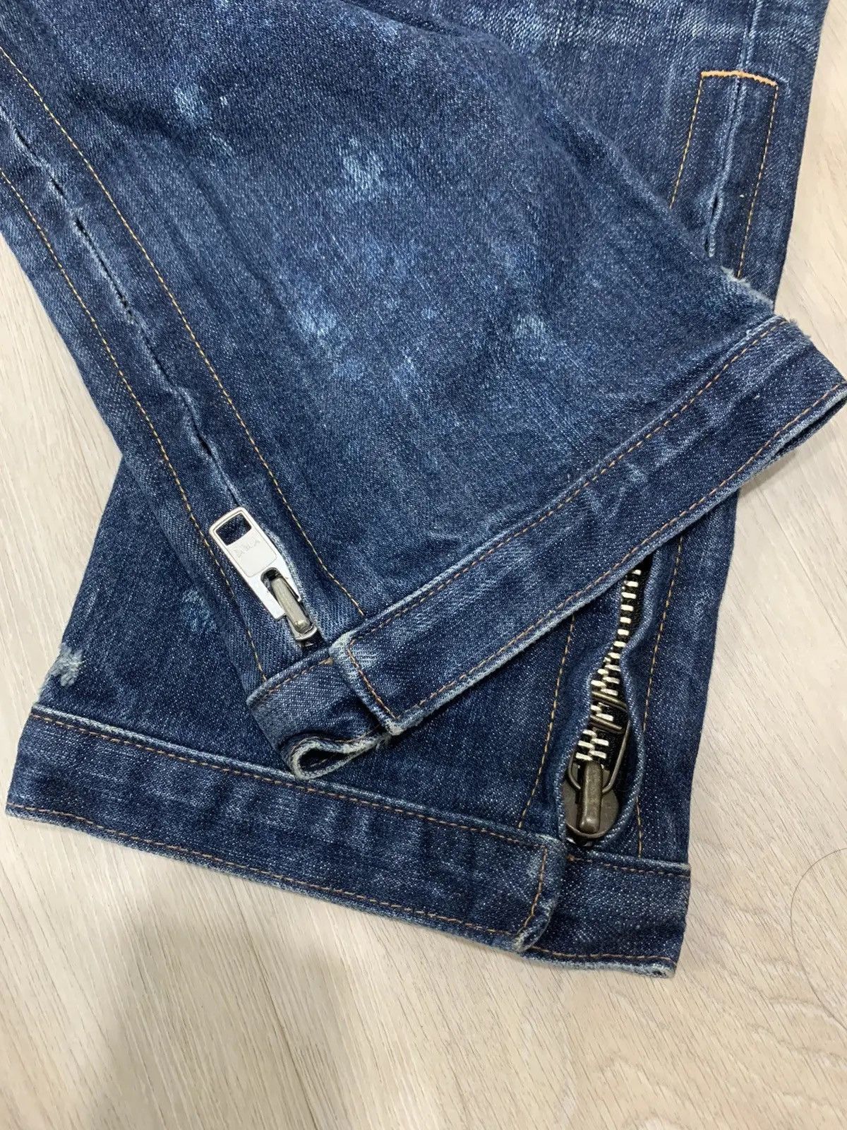 Japanese Brand × Vintage RNA jeans zipper leg style Size US 34 / EU 50 - 14 Thumbnail