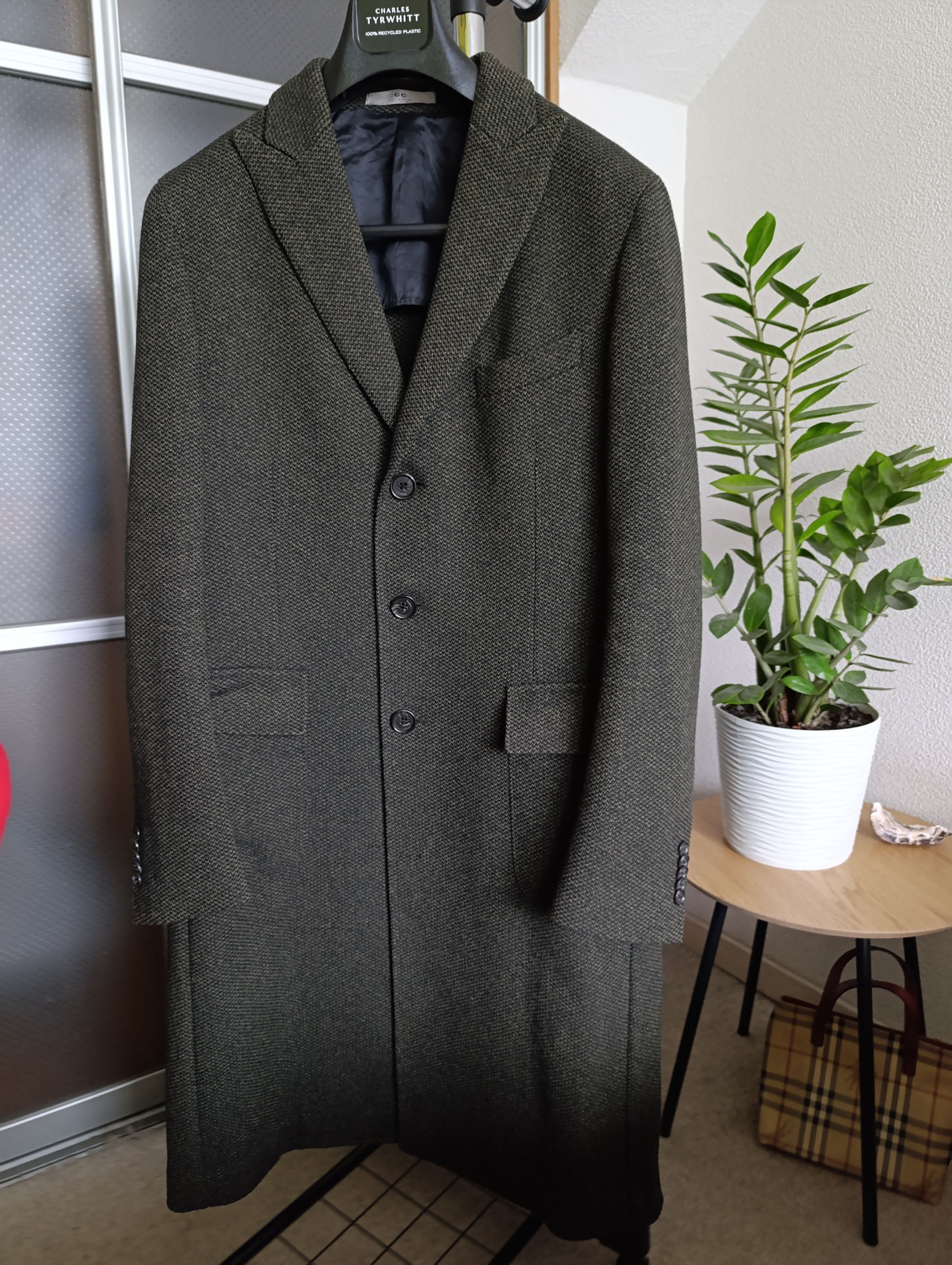Corneliani CC COLLECTION CORNELIANI MENS WOOL COATS Size US M / EU 48-50 / 2 - 1 Thumbnail