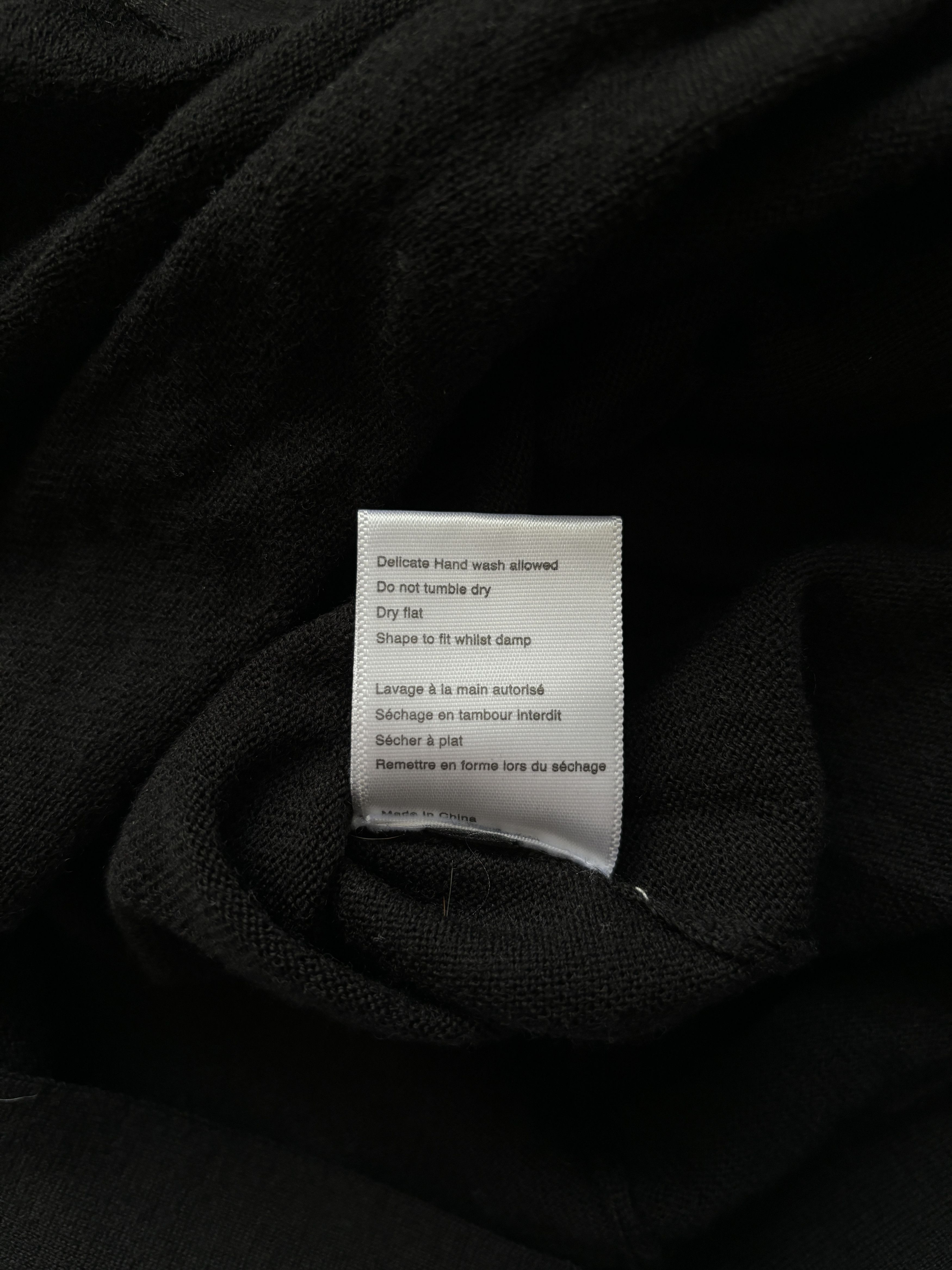 Joseph ⚡️QUICK SALE⚡️Joseph Black Marino Wool Dress with Zipper Size L / US 10 / IT 46 - 6 Thumbnail