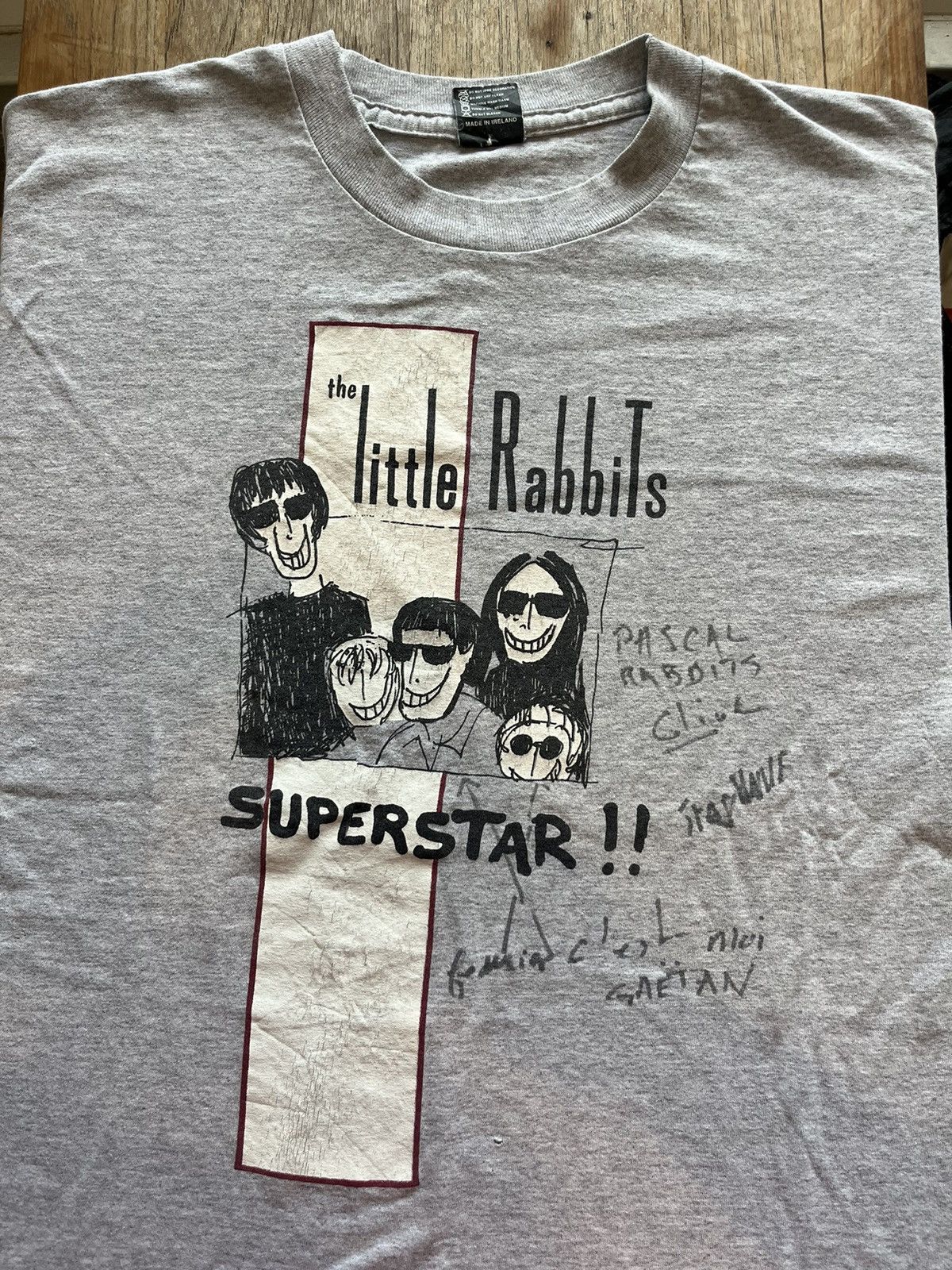 Band Tees × Vintage Vintage The Little RabbiTs Superstar !! 90’s ( Signature ) Size US XL / EU 56 / 4 - 3 Thumbnail