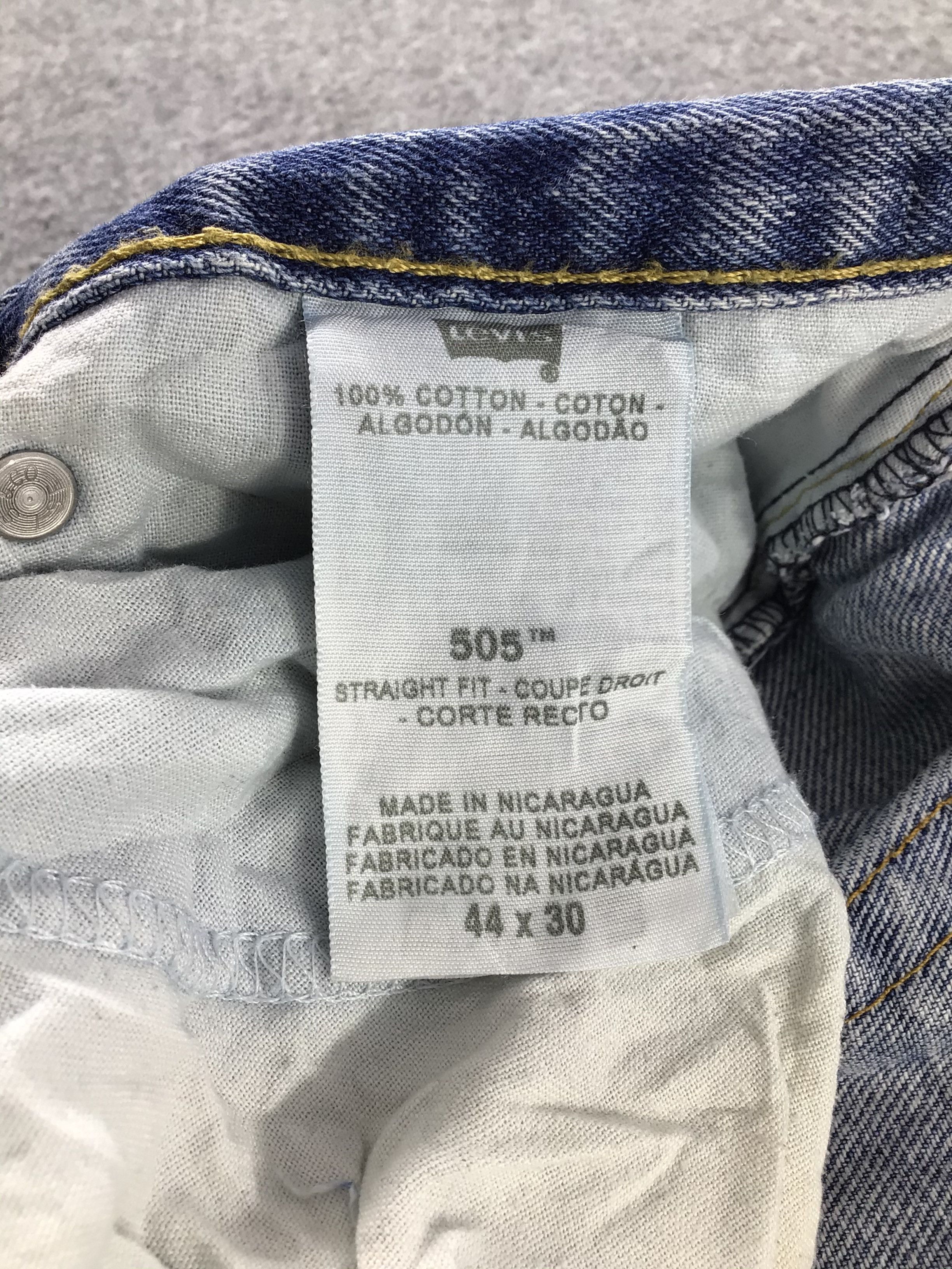 Levi's W46 Vintage Levis 505 Jeans-J759 Size US 44 / EU 60 - 10 Thumbnail