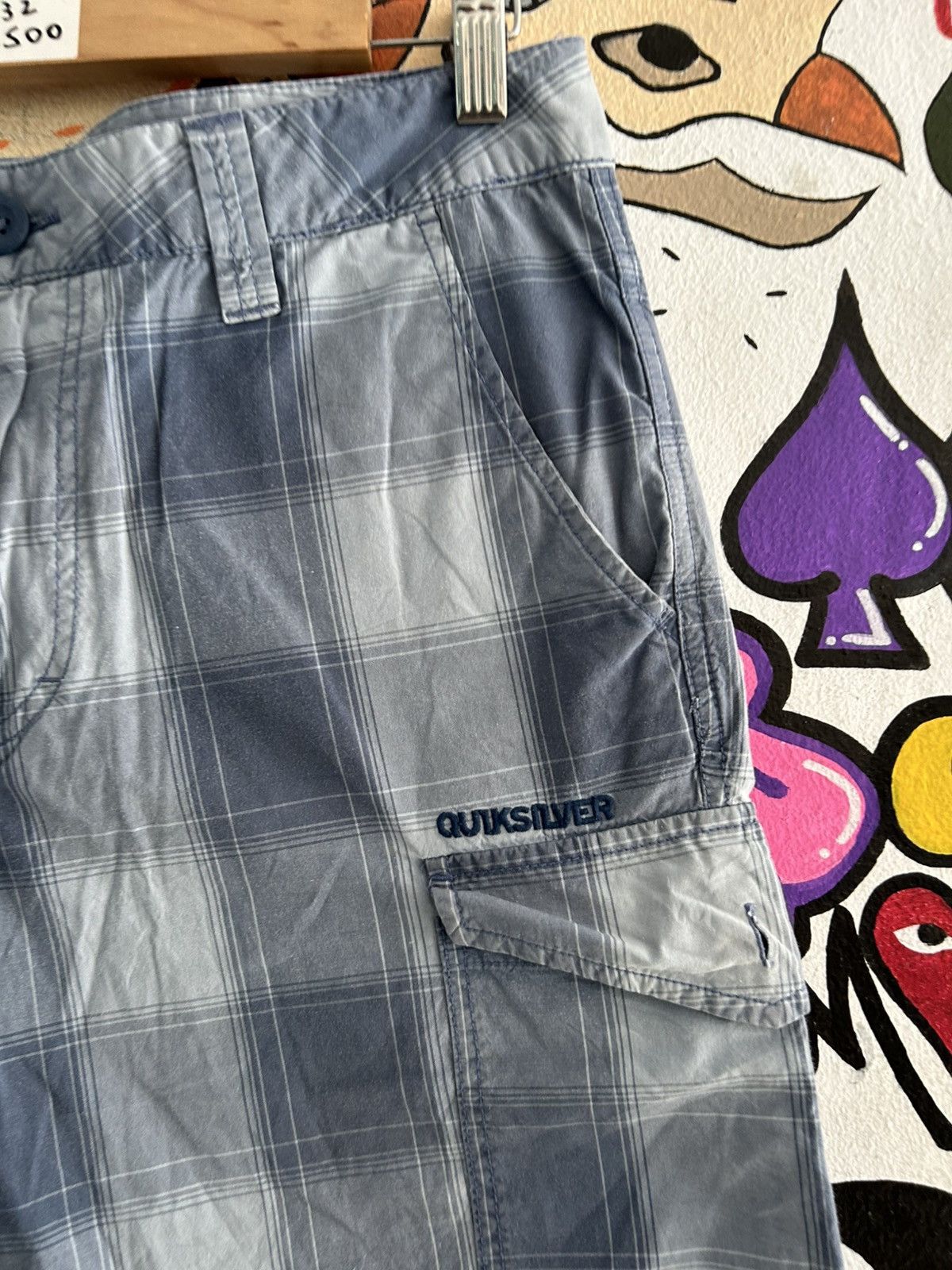 Quiksilver Quicksilver Striped Cargo Shorts Size US 32 / EU 48 - 3 Thumbnail