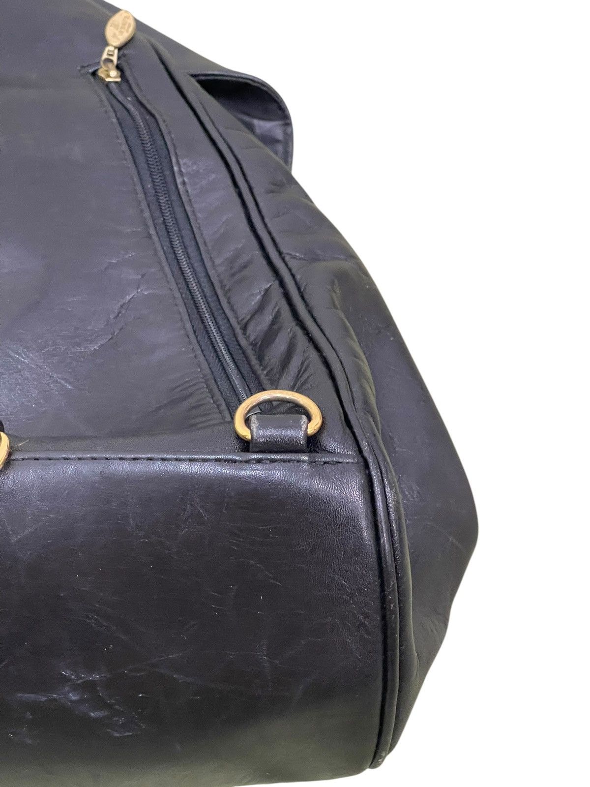 Japanese Brand Full Leather Kawano 2 Way Backpack Shoulder Bag 1🟩4 Size ONE SIZE - 15 Thumbnail