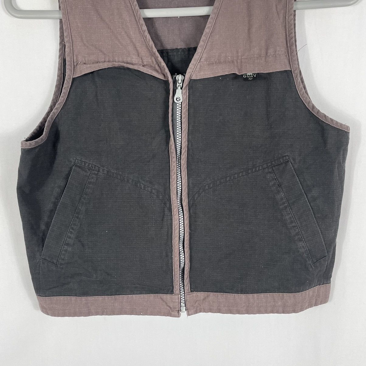 Designer × GianMarco Venturi × Vintage 🔥Rare🔥Gian Marco Venturi Outdoor Zipper Faded Vests Size US S / EU 44-46 / 1 - 3 Thumbnail