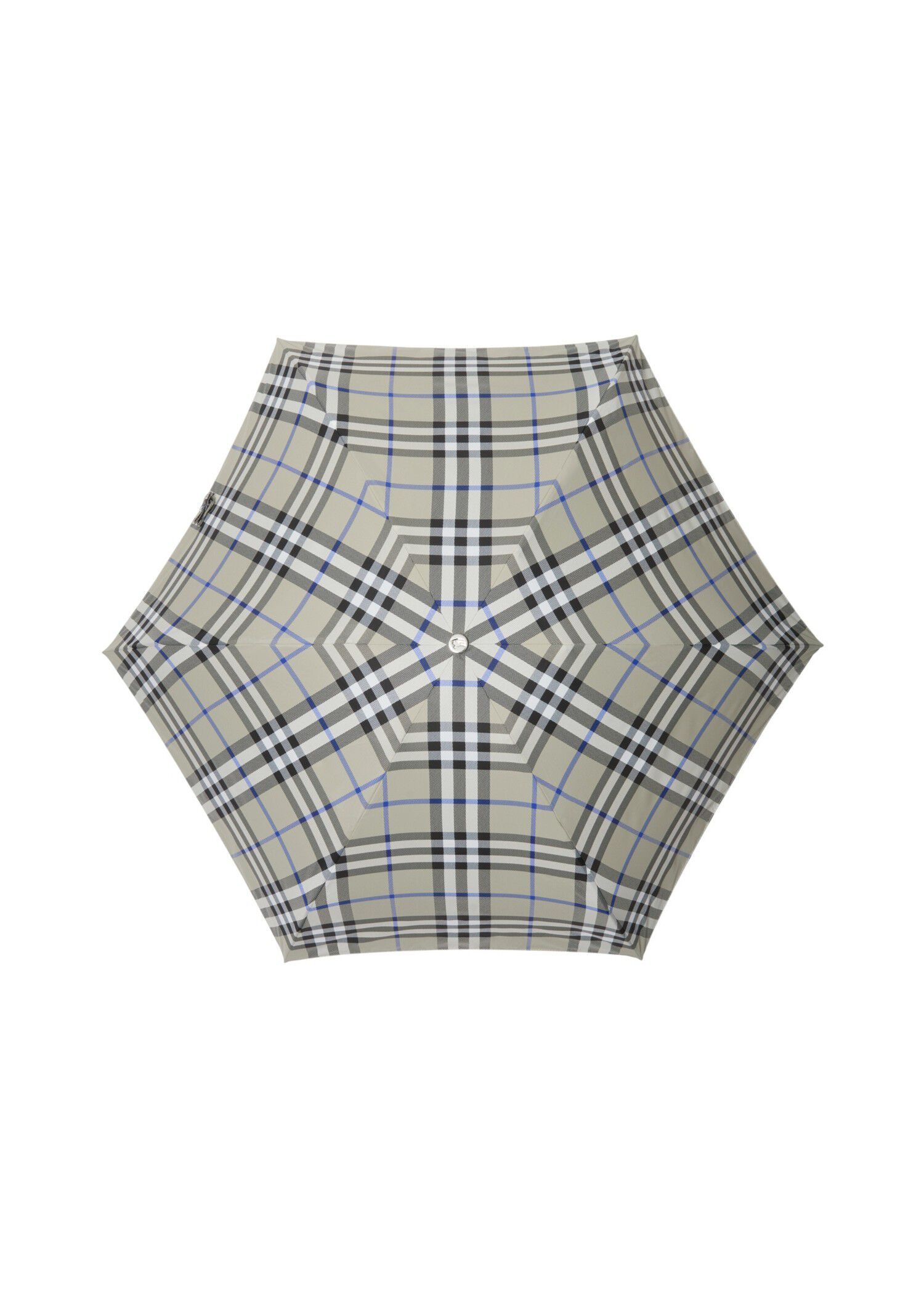 Burberry o1w1db10126 Size: OS / Check Folding Umbrella in Multicolor Size ONE SIZE - 2 Thumbnail