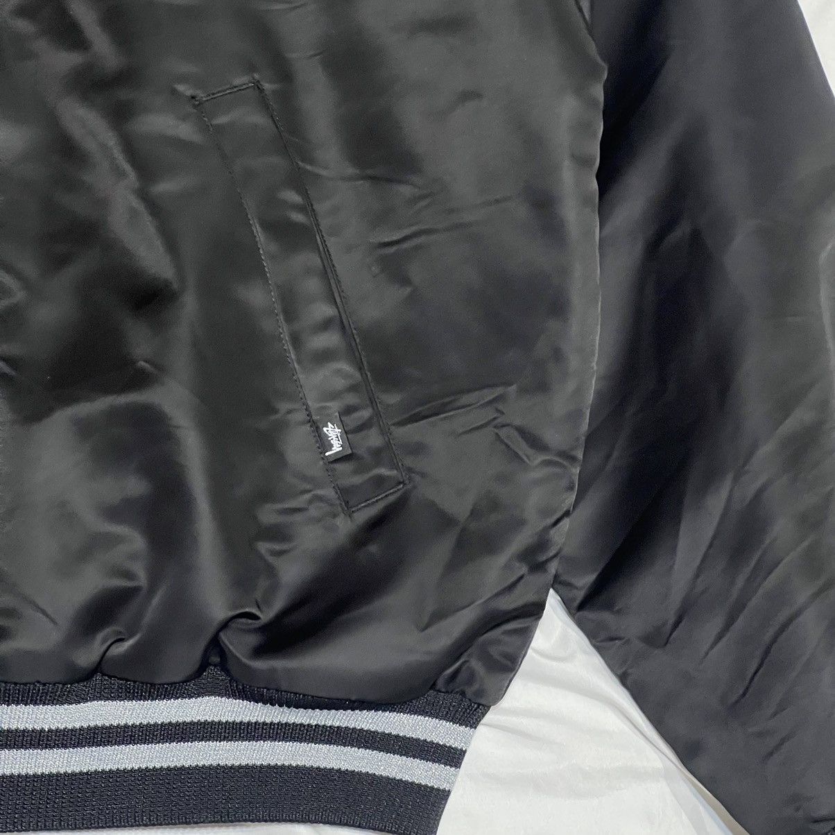 Stussy Stussy Dice Sequins Statin Jacket in Black Size US XXL / EU 58 / 5 - 2 Thumbnail