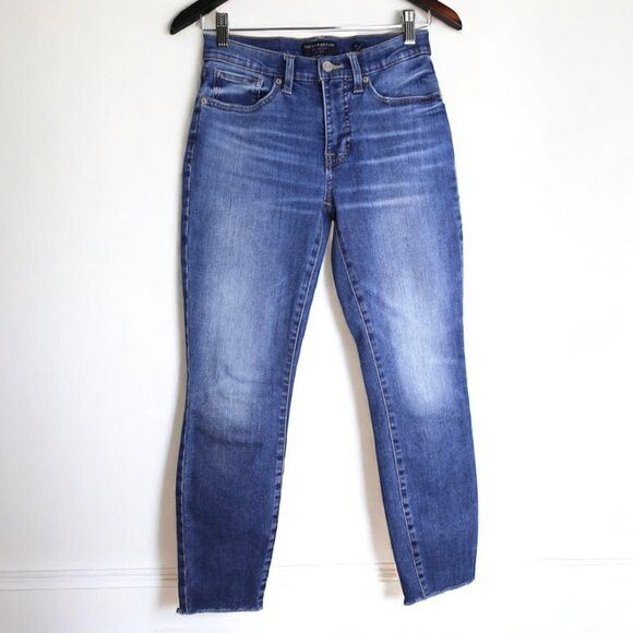 Lucky Brand Lucky Brand Womens Mid Rise Ava Skinny Crop Jeans Sz 2/26 Size 26" / US 2 / IT 38 - 1 Thumbnail