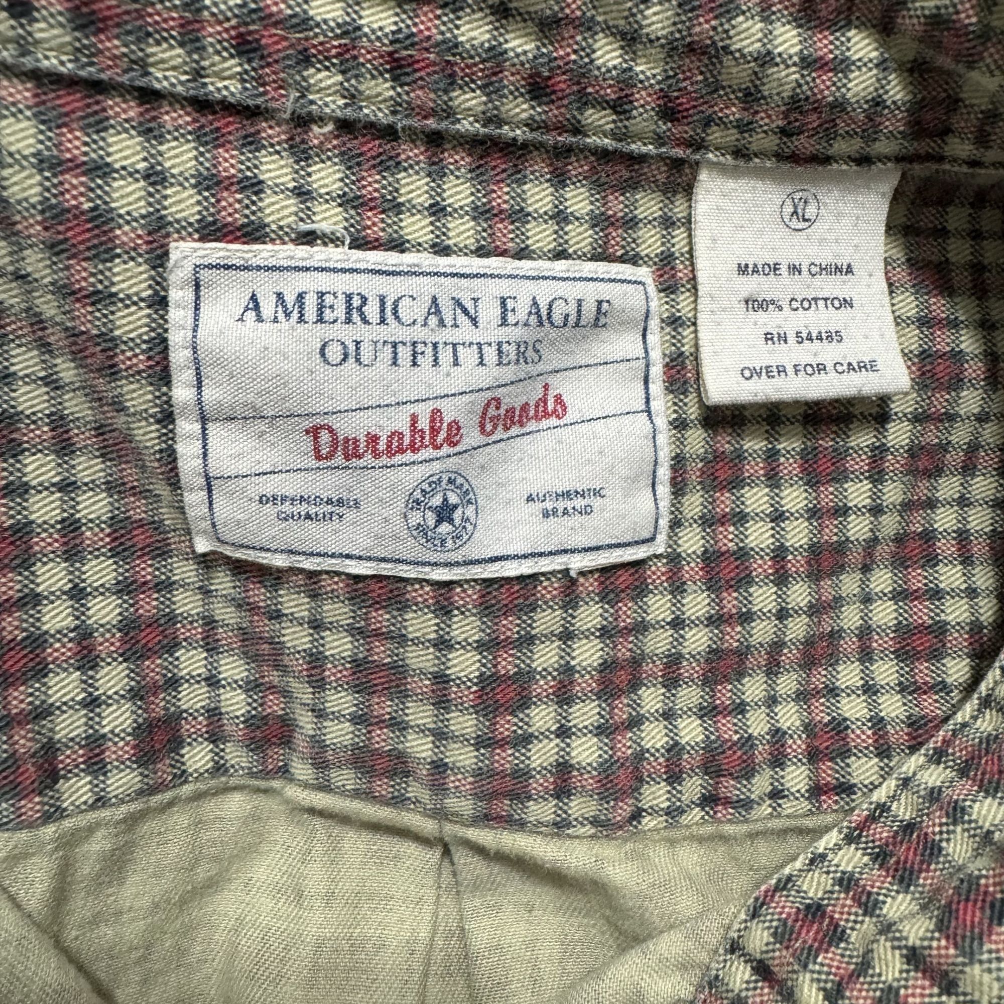 American Eagle Outfitters American Eagle VINTAGE Men's Plaid Shirt 3-Piece Bundle XL Size US XL / EU 56 / 4 - 9 Thumbnail