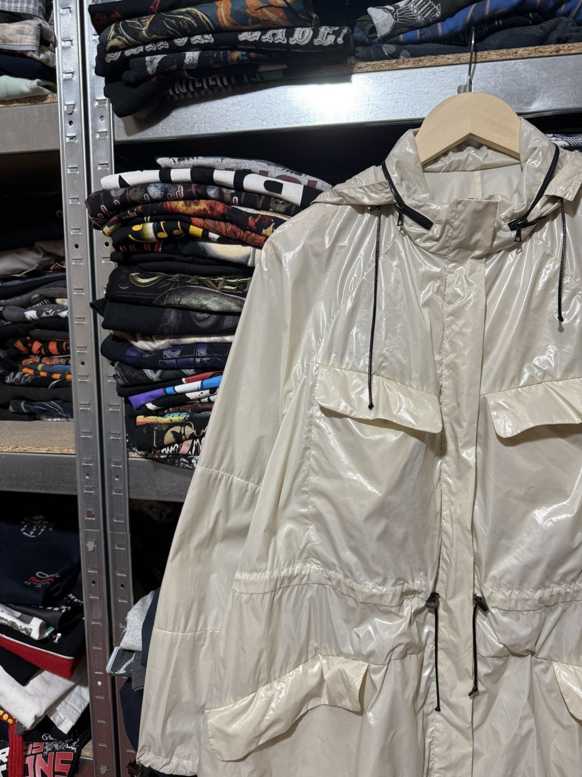Jason Wu Rare Jason Wu Nylon Trench Coated Jacket Size M / US 6-8 / IT 42-44 - 3 Thumbnail