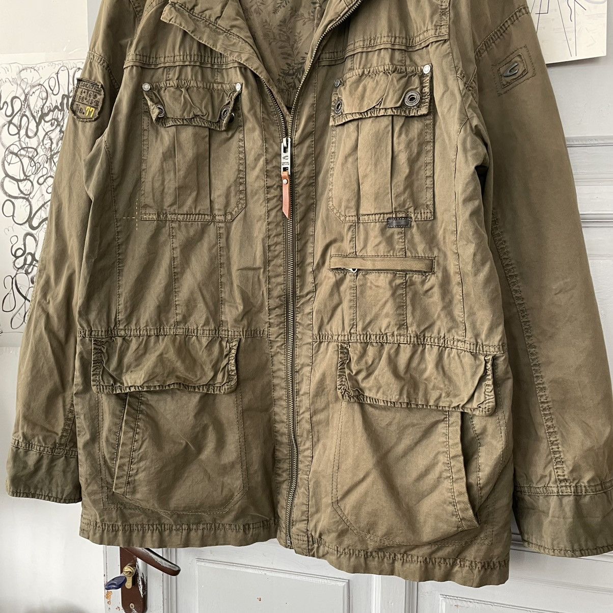 Vintage × camel active Vintage Camel Active Parka Cargo bondage zipper Jacket y2k Size US L / EU 52-54 / 3 - 7 Thumbnail