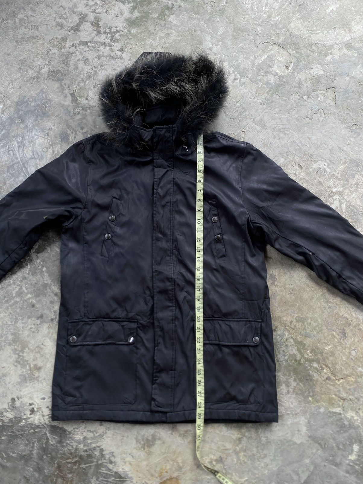 Vintage Urban Collection Fur Hoodie Jacket