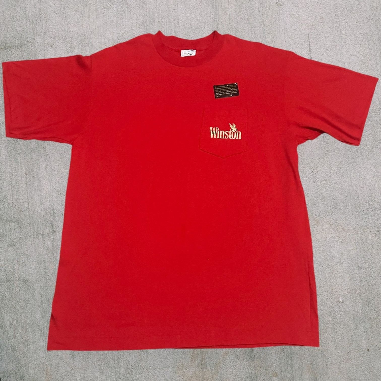 Other Winston cigarettes red shirt with sticker still on Size US XL / EU 56 / 4 - 1 Thumbnail