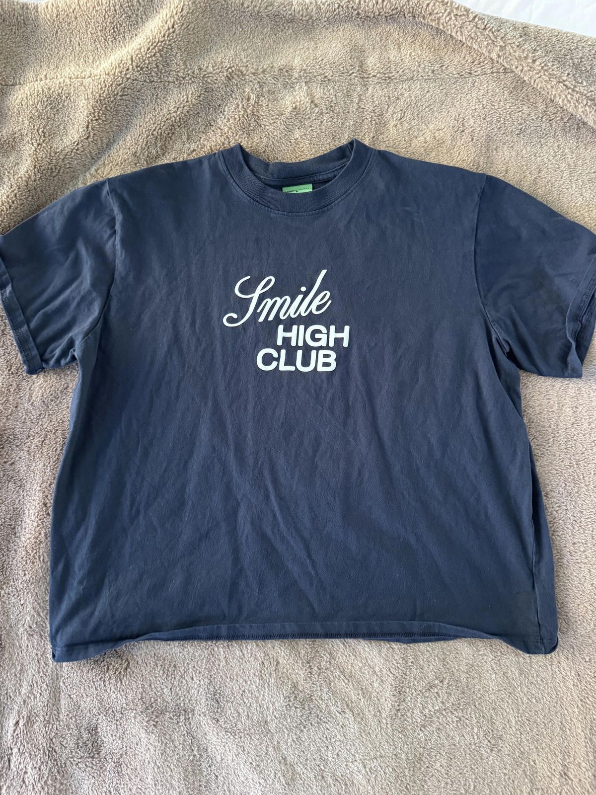 Other Lonely Ghost Smile High Club Black T-Shirt Large Size US L / EU 52-54 / 3 - 1 Thumbnail