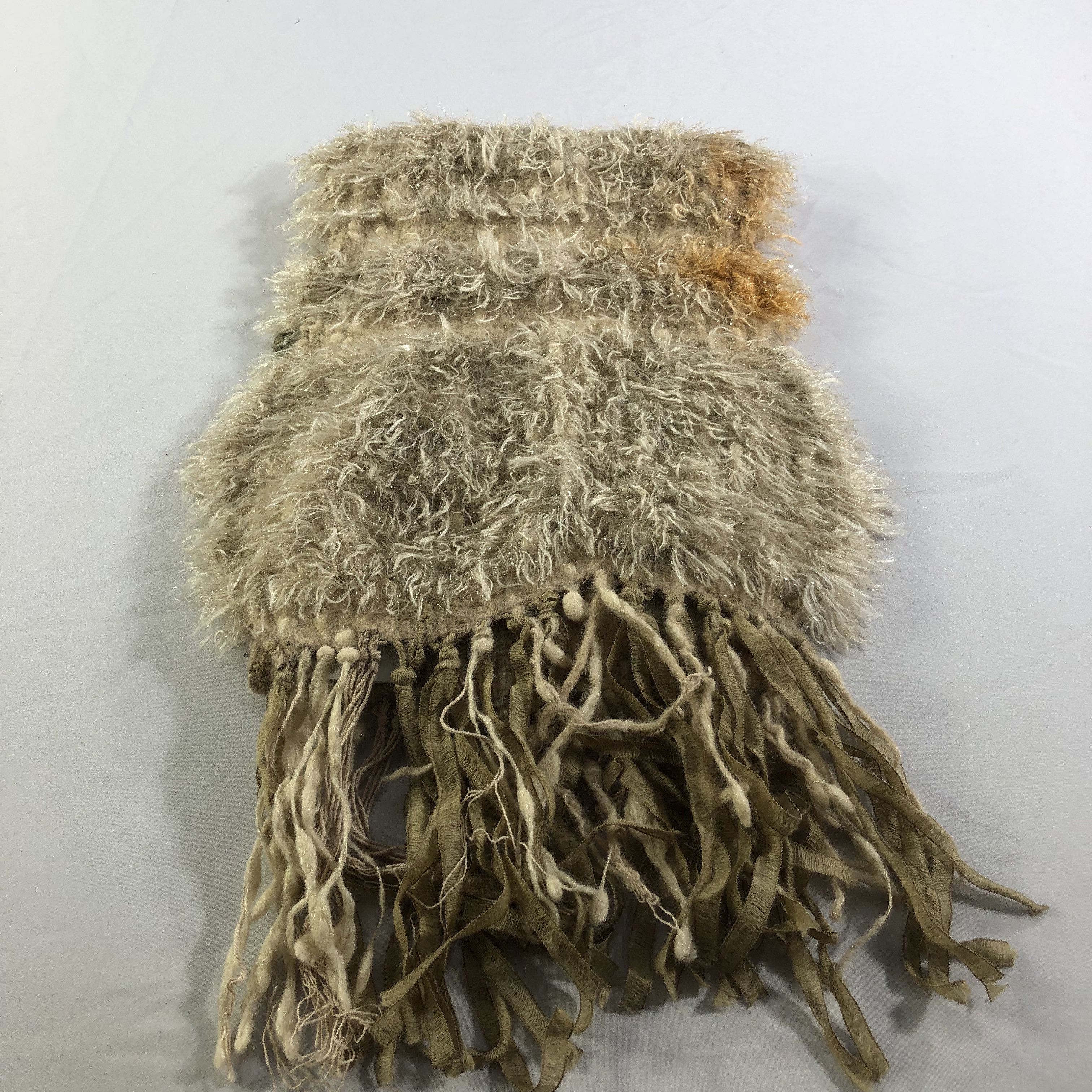 Michiko Koshino London Michiko Wool Scarf Muffler V1570 Size ONE SIZE - 2 Thumbnail