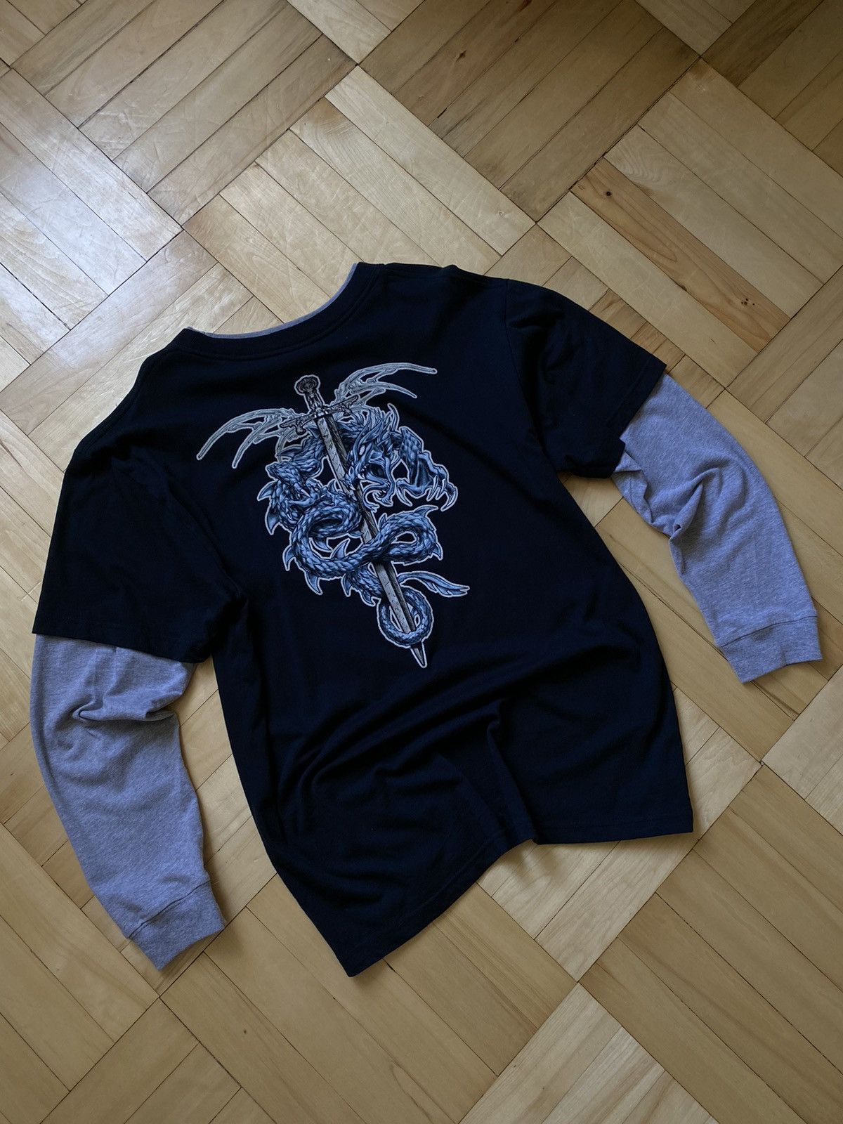 Affliction × Vintage Afflition Style Vintage Y2K Size US L / EU 52-54 / 3 - 10 Thumbnail