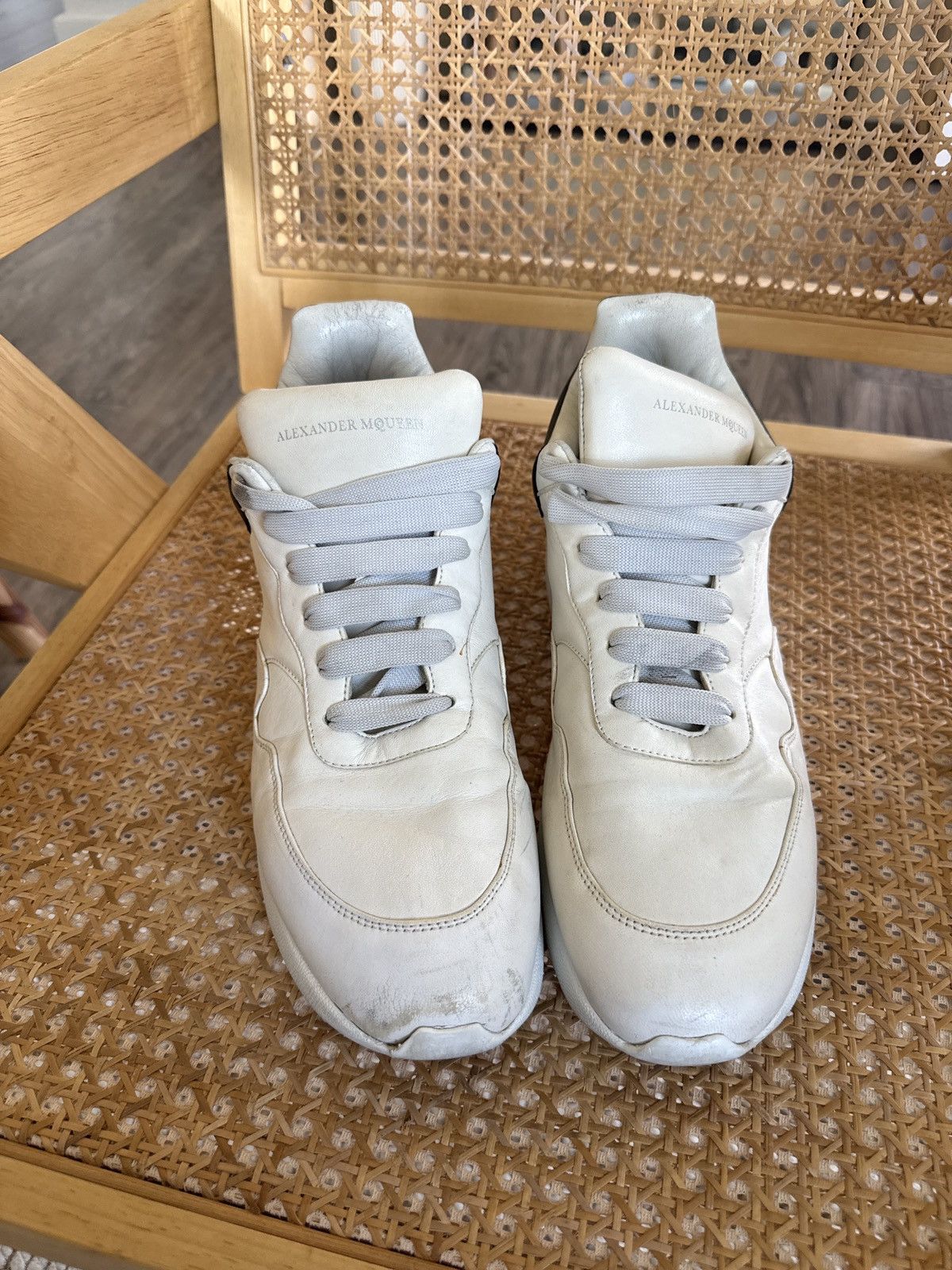 Alexander McQueen Alexander McQueen Low Top Runners Size US 12 / EU 45 - 4 Thumbnail