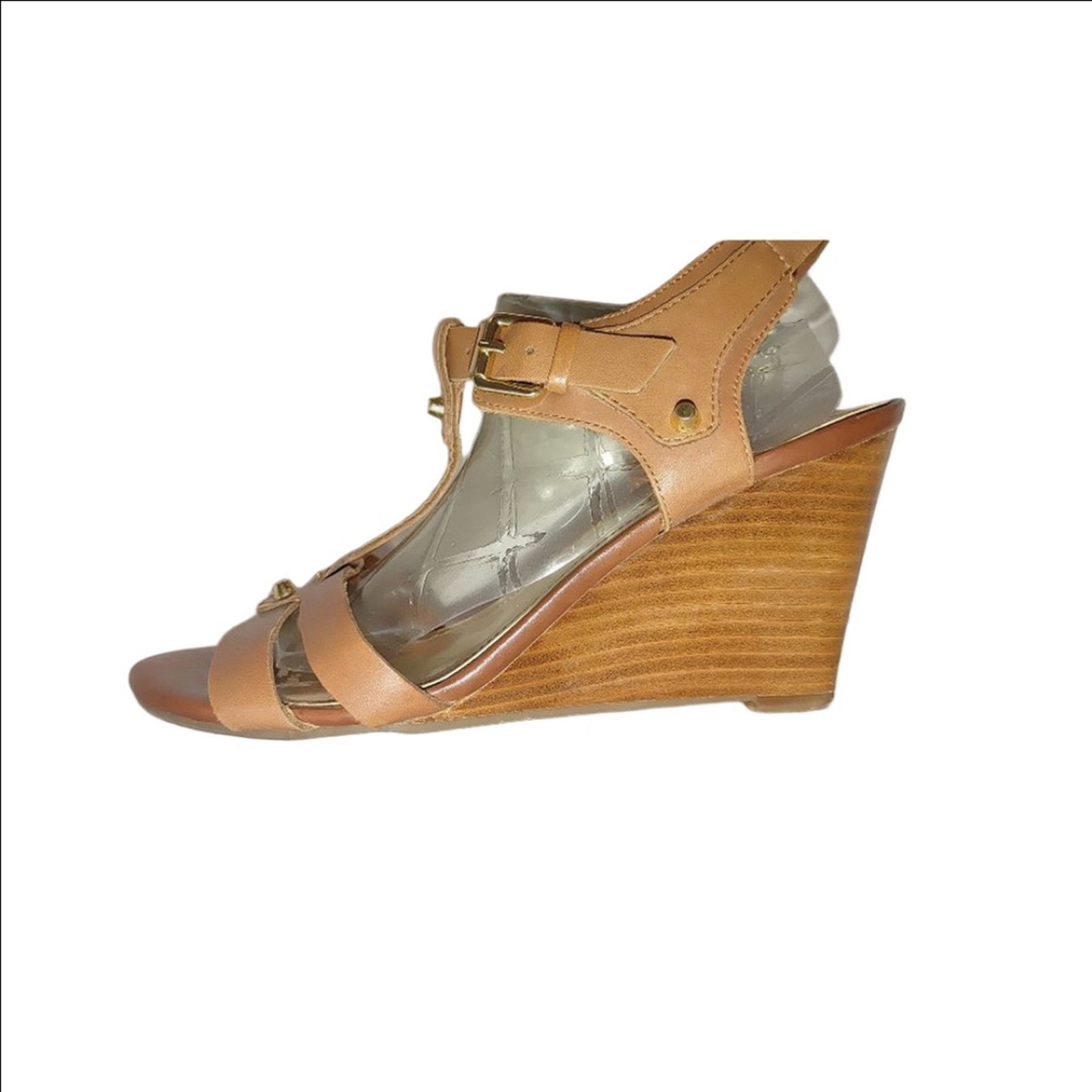 Marc Fisher Marc Fisher Peep Toe Wedge Size 8M Size US 8 / IT 38 - 1 Thumbnail